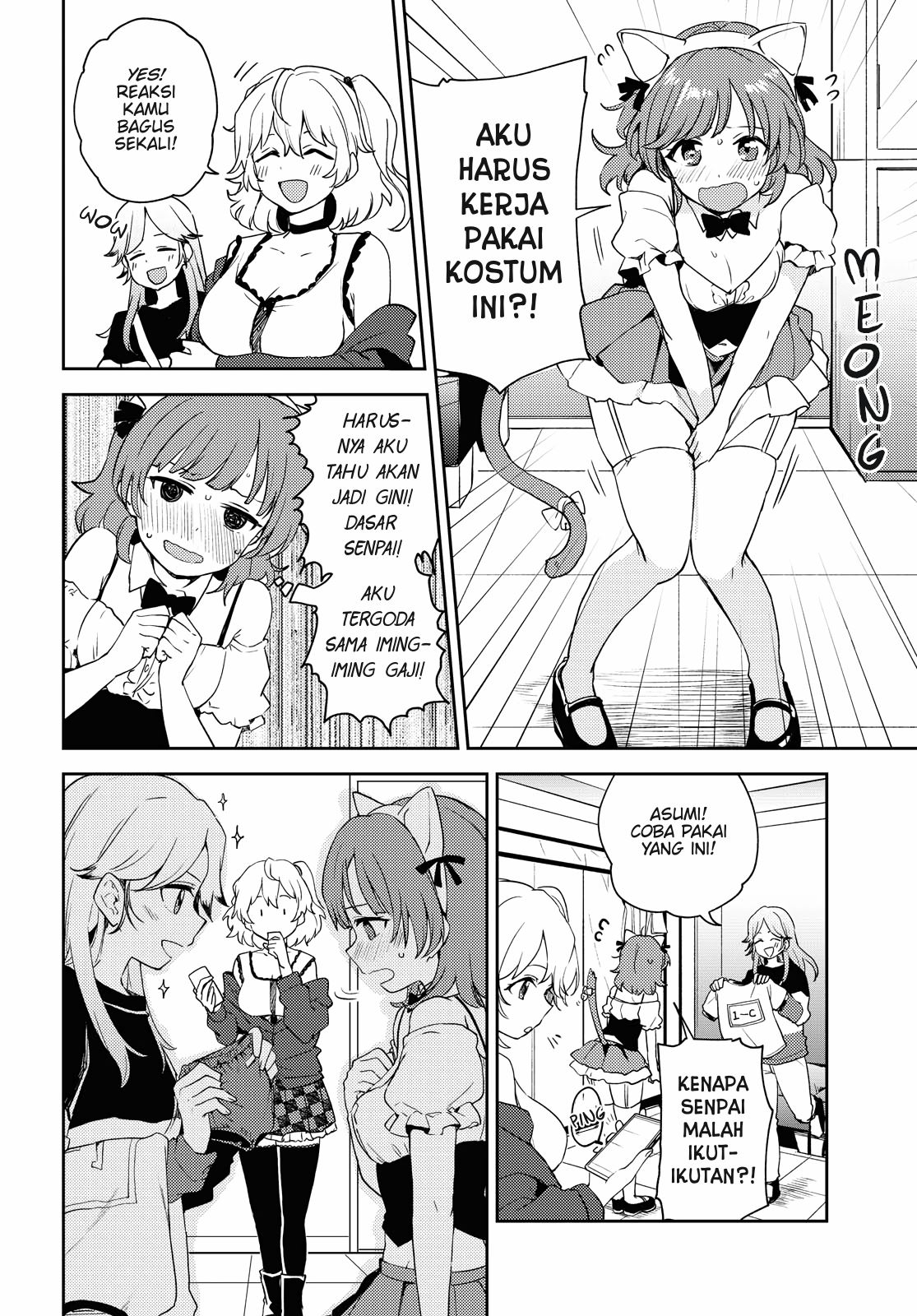 Asumi-chan wa Les Fuuzoku ni Kyoumi ga Arimasu! Chapter 3 - halaman 8