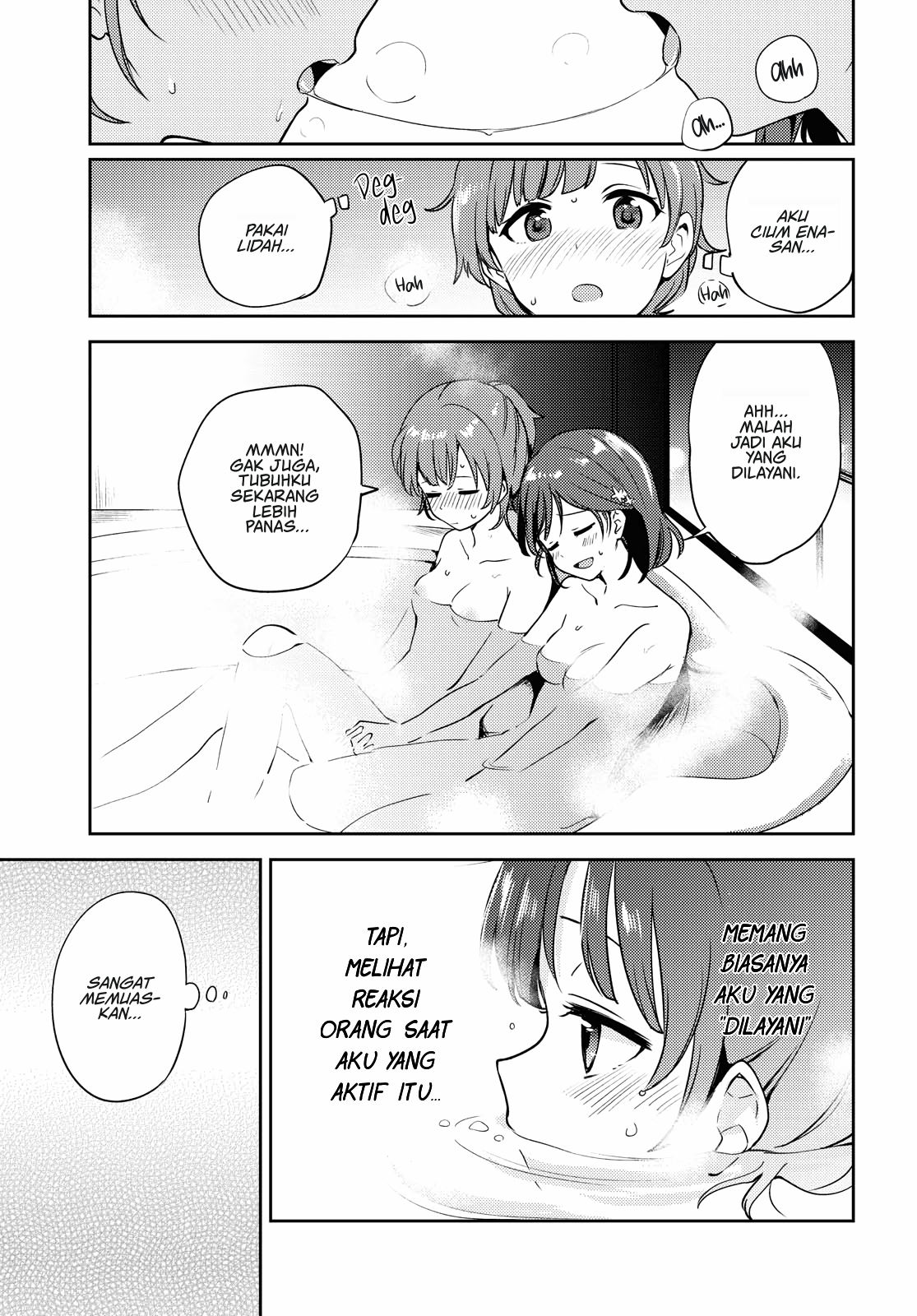 Asumi-chan wa Les Fuuzoku ni Kyoumi ga Arimasu! Chapter 4 - halaman 11