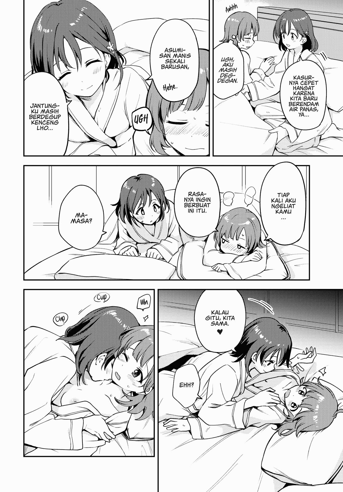 Asumi-chan wa Les Fuuzoku ni Kyoumi ga Arimasu! Chapter 4 - halaman 12