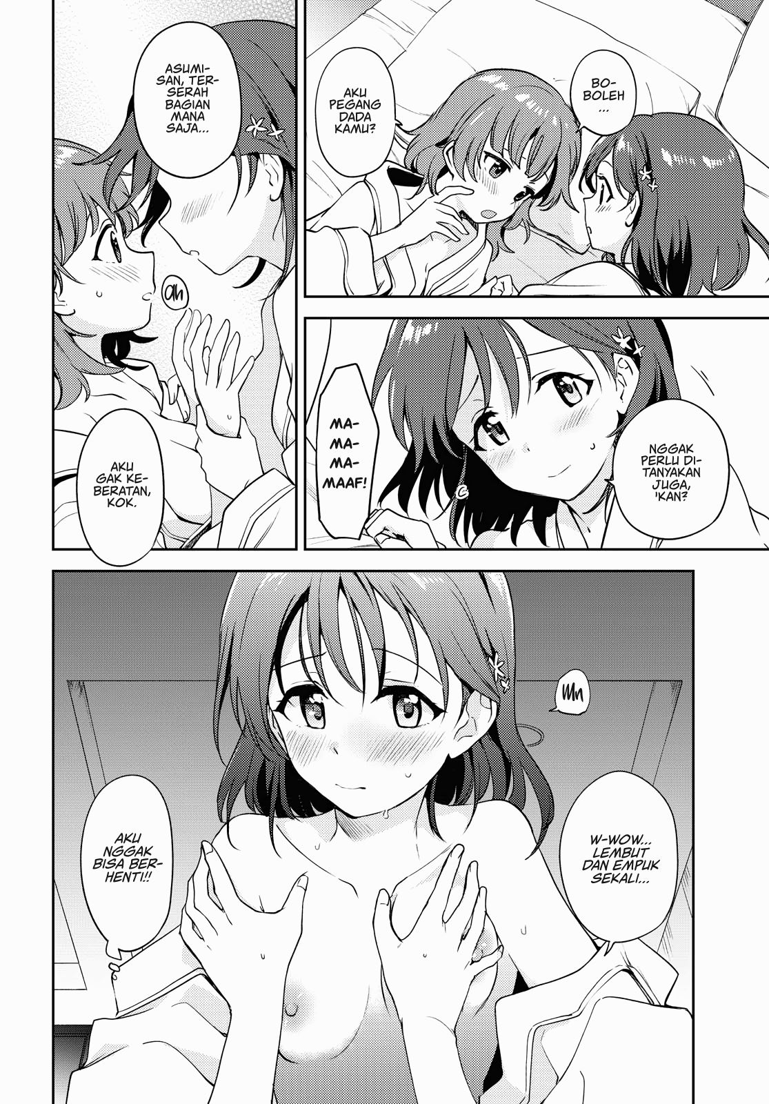Asumi-chan wa Les Fuuzoku ni Kyoumi ga Arimasu! Chapter 4 - halaman 14