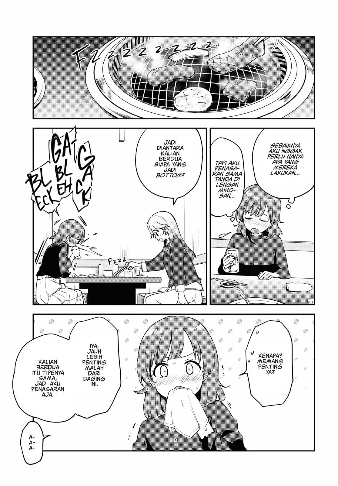 Asumi-chan wa Les Fuuzoku ni Kyoumi ga Arimasu! Chapter 4 - halaman 25