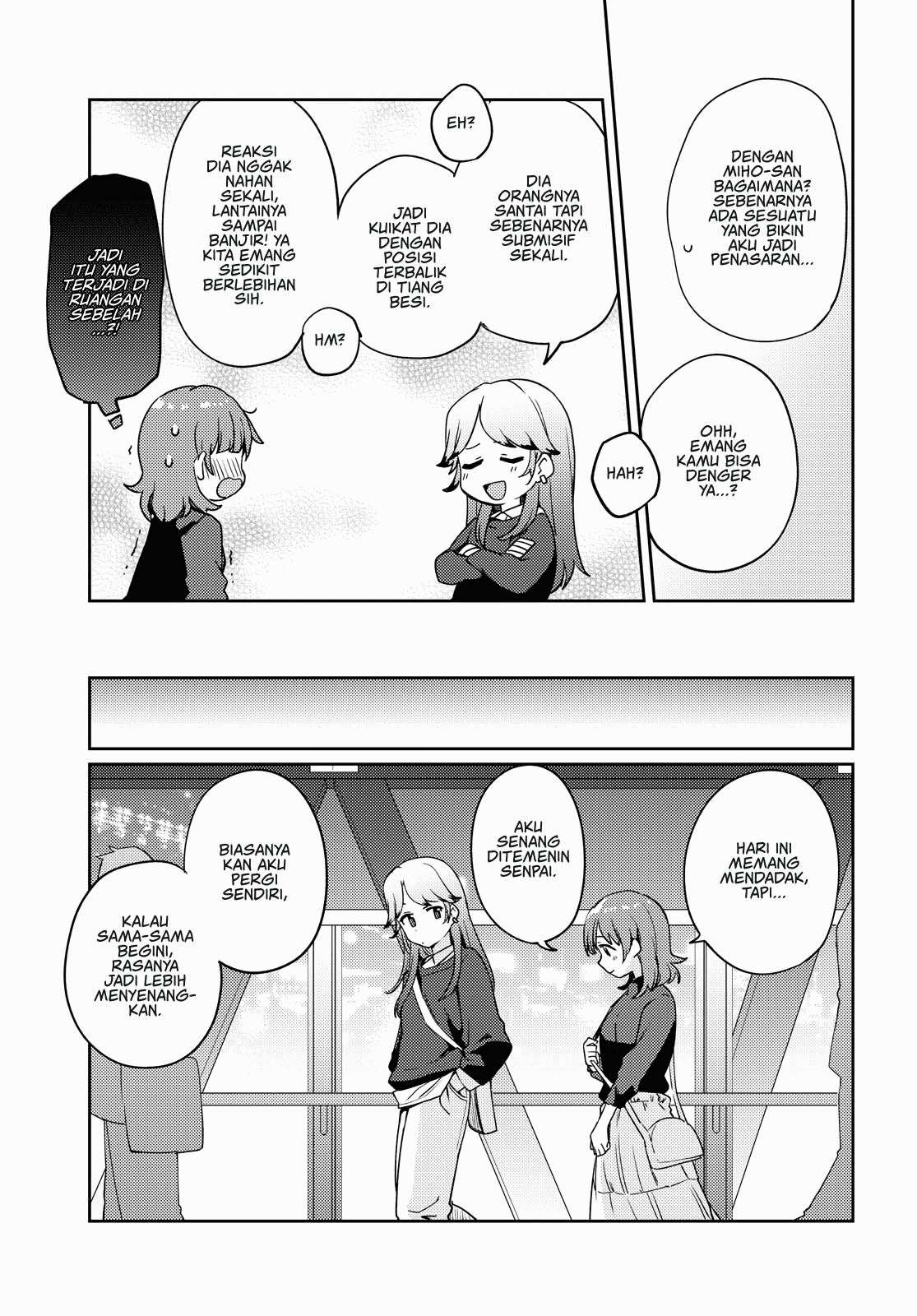 Asumi-chan wa Les Fuuzoku ni Kyoumi ga Arimasu! Chapter 4 - halaman 27