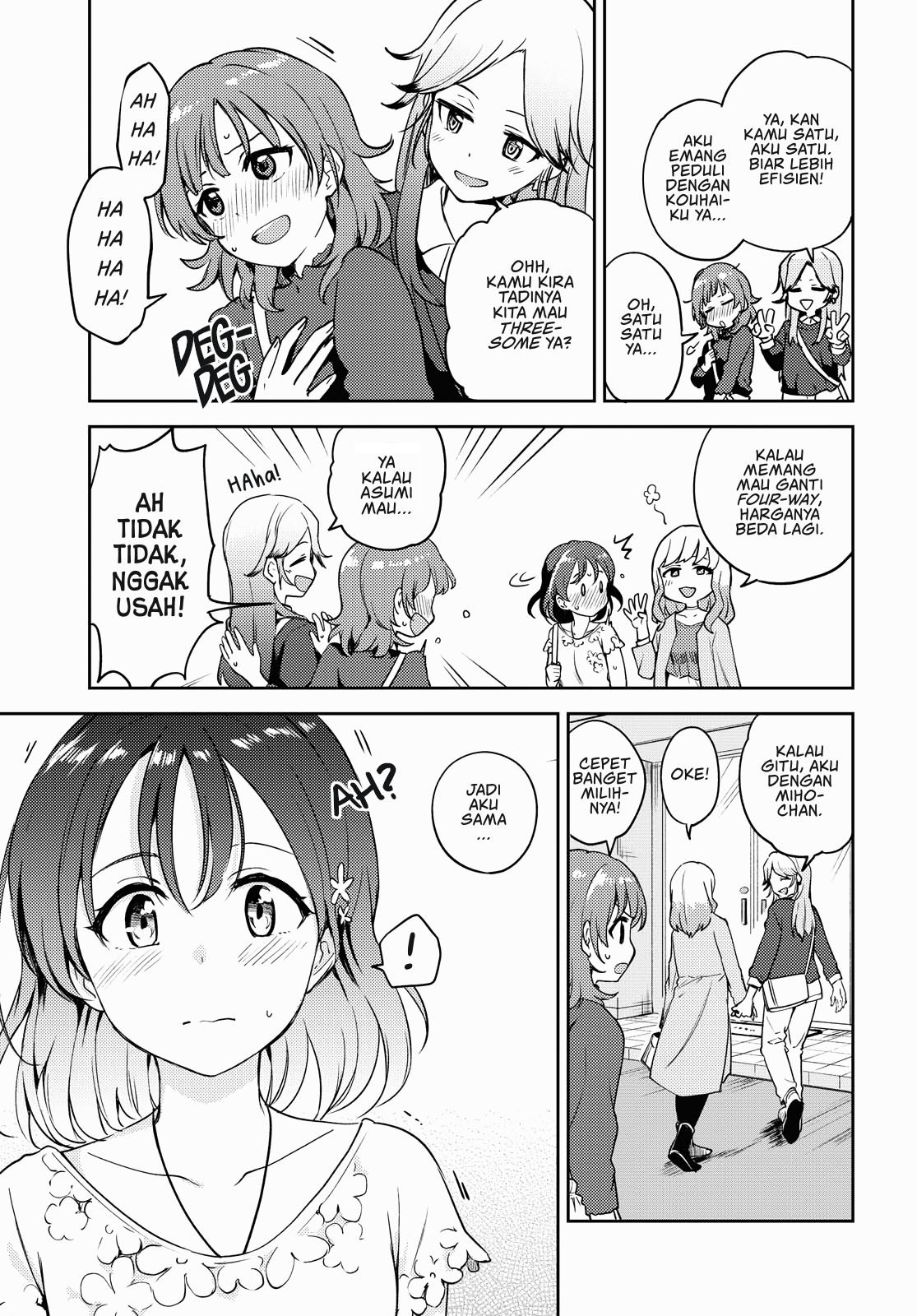 Asumi-chan wa Les Fuuzoku ni Kyoumi ga Arimasu! Chapter 4 - halaman 3