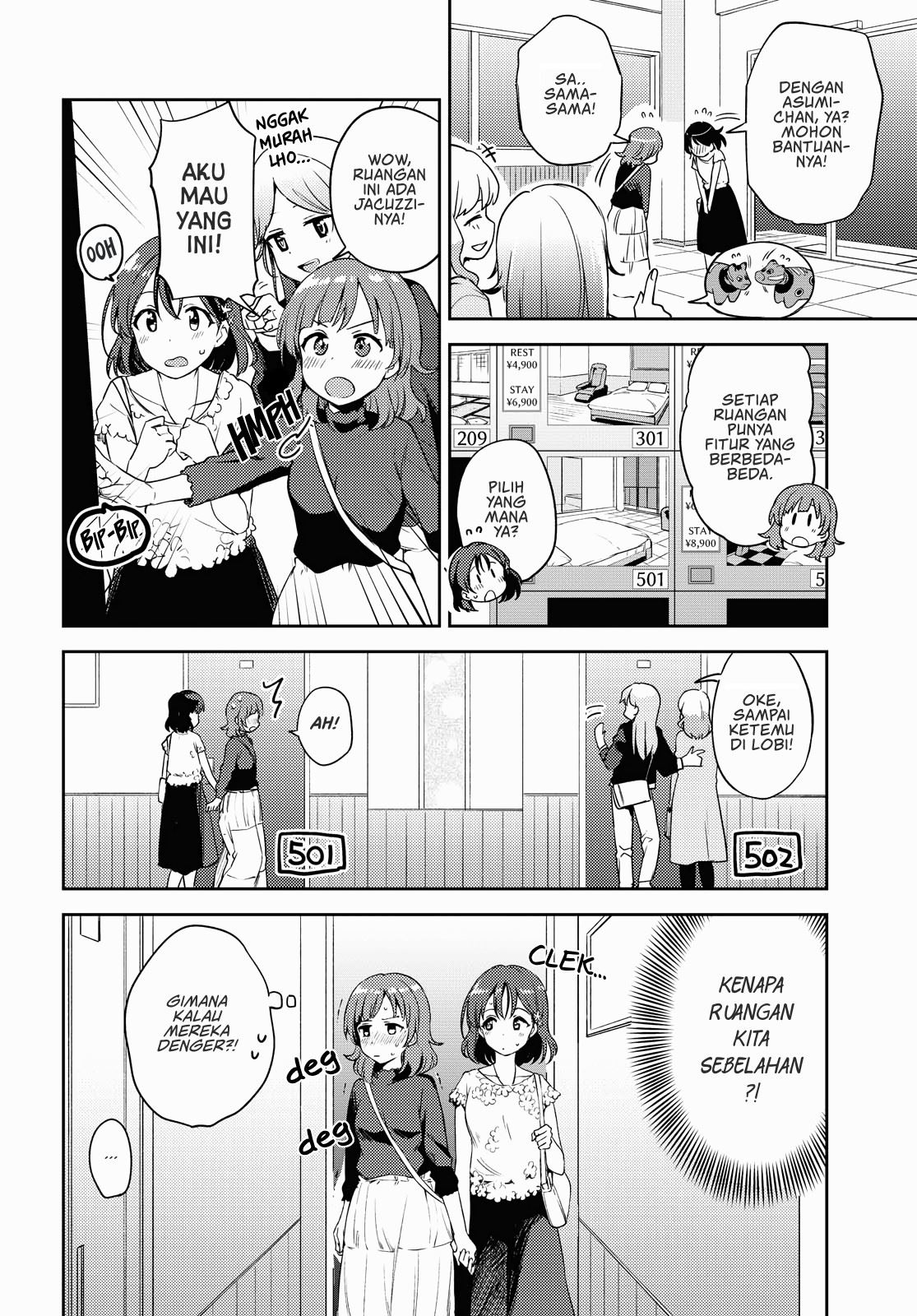 Asumi-chan wa Les Fuuzoku ni Kyoumi ga Arimasu! Chapter 4 - halaman 4