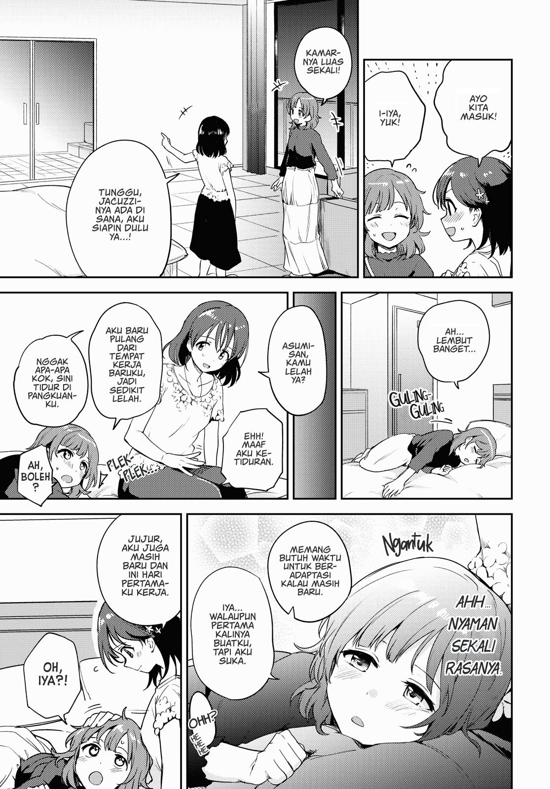 Asumi-chan wa Les Fuuzoku ni Kyoumi ga Arimasu! Chapter 4 - halaman 5
