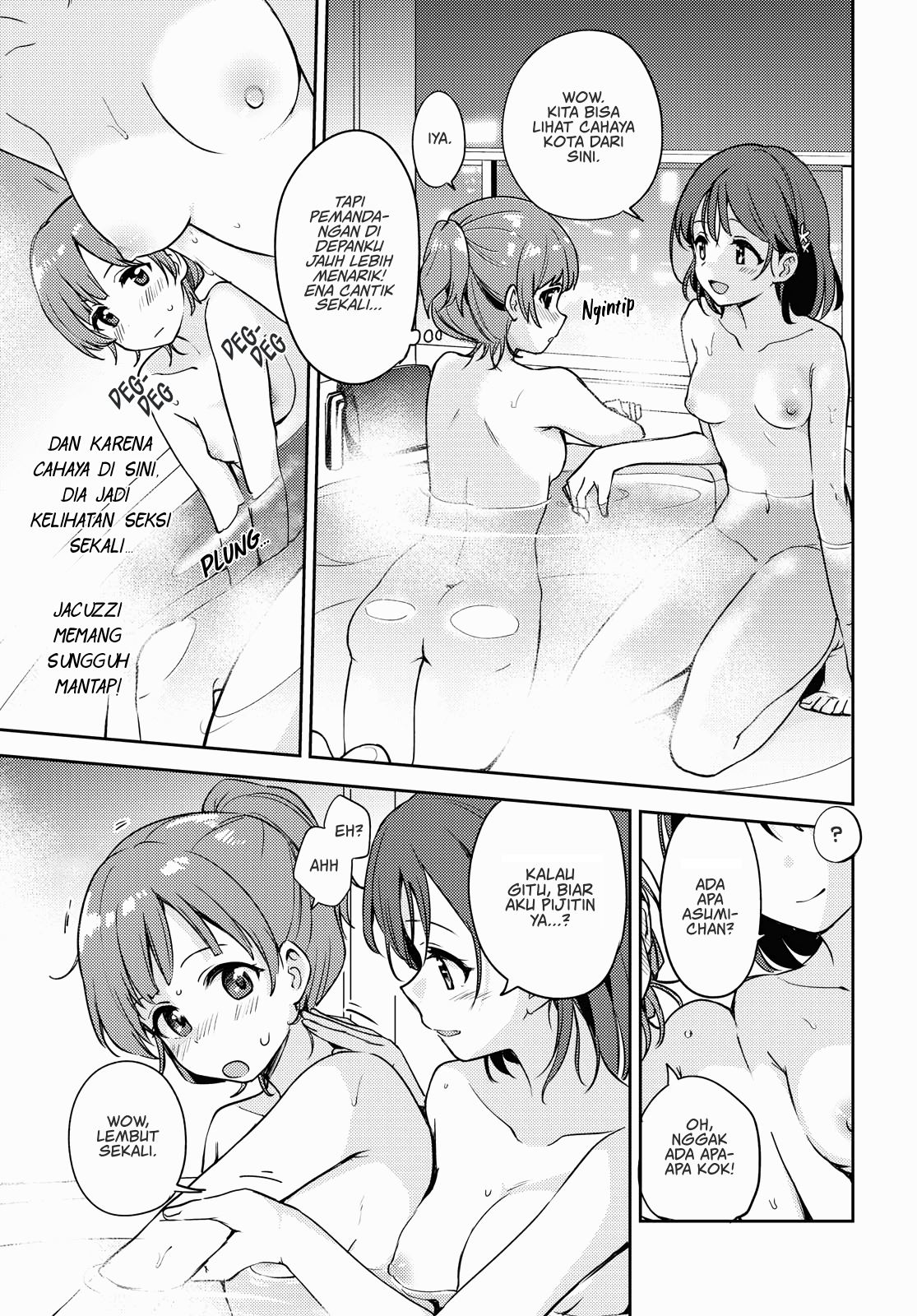 Asumi-chan wa Les Fuuzoku ni Kyoumi ga Arimasu! Chapter 4 - halaman 7
