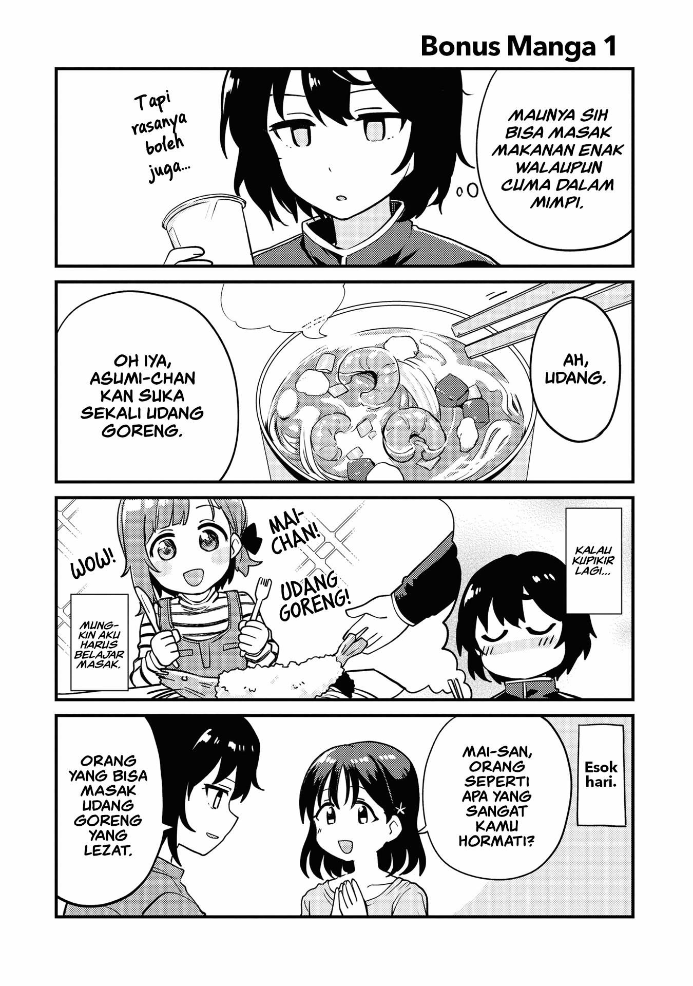 Asumi-chan wa Les Fuuzoku ni Kyoumi ga Arimasu! Chapter 5.1 - halaman 1