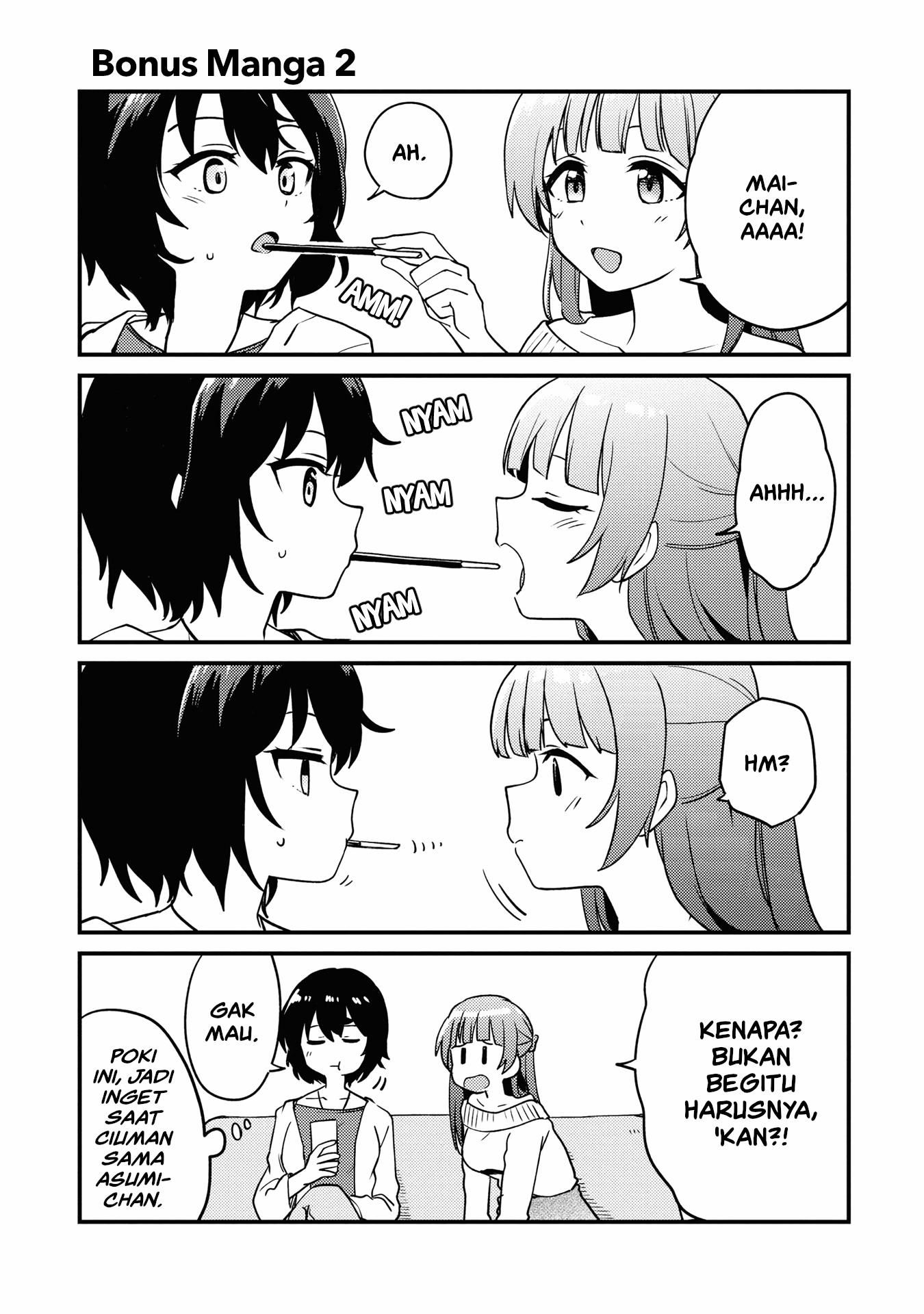Asumi-chan wa Les Fuuzoku ni Kyoumi ga Arimasu! Chapter 5.1 - halaman 2