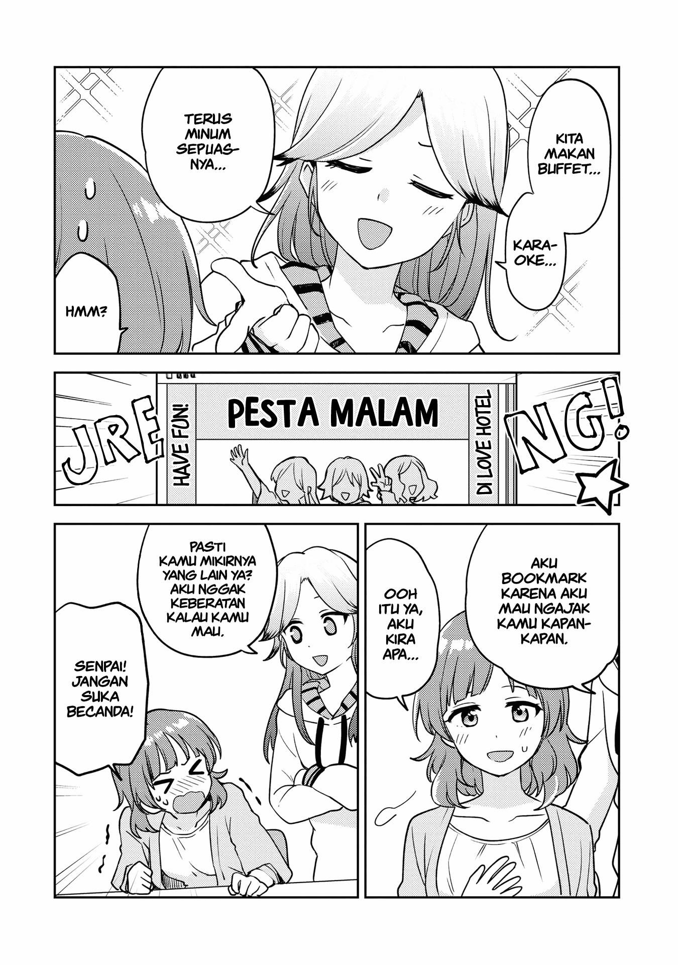 Asumi-chan wa Les Fuuzoku ni Kyoumi ga Arimasu! Chapter 5.1 - halaman 5