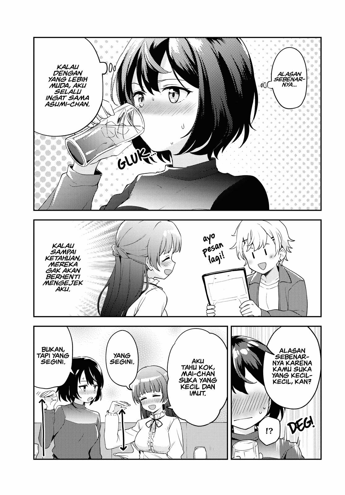 Asumi-chan wa Les Fuuzoku ni Kyoumi ga Arimasu! Chapter 5 - halaman 11