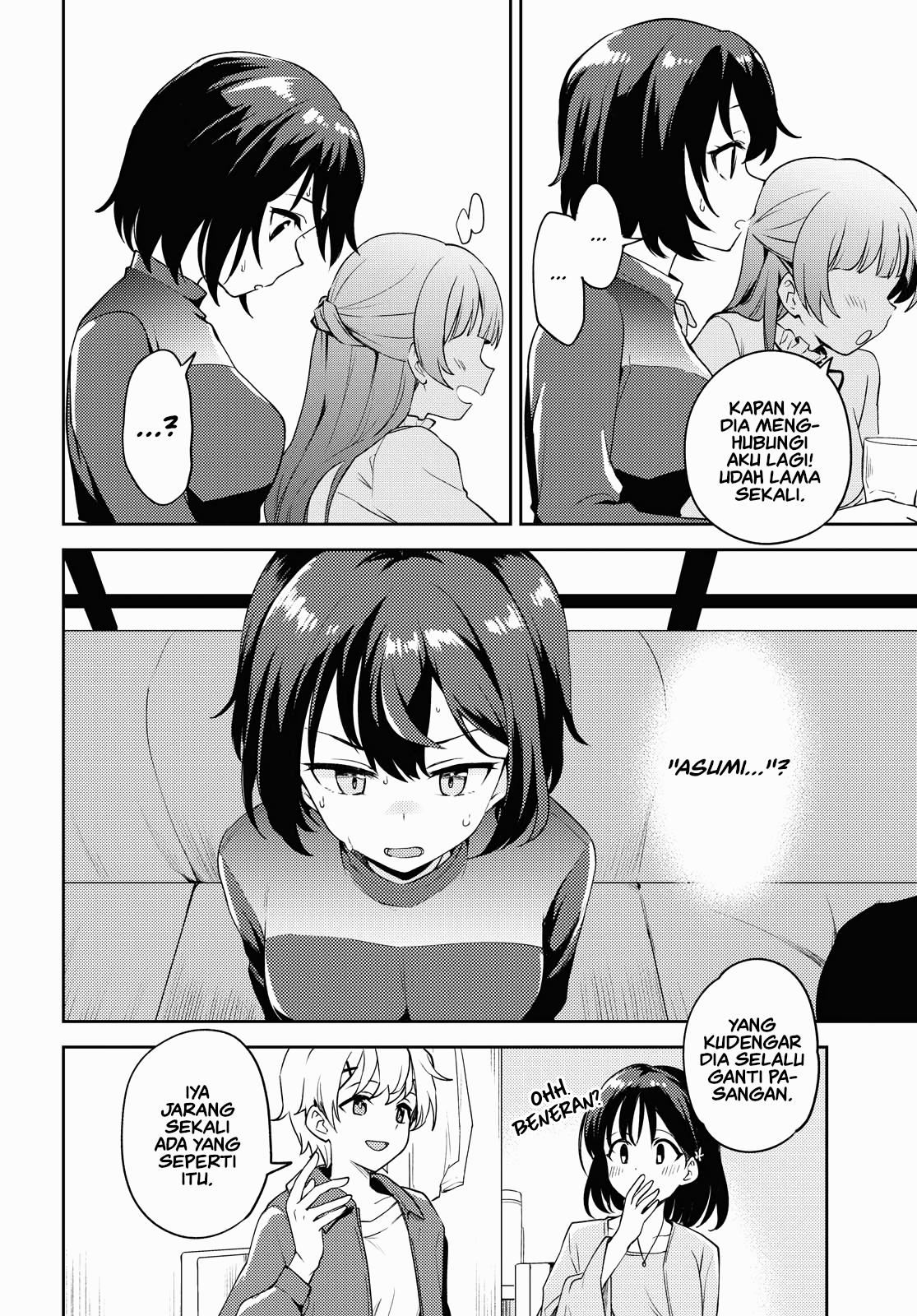 Asumi-chan wa Les Fuuzoku ni Kyoumi ga Arimasu! Chapter 5 - halaman 14