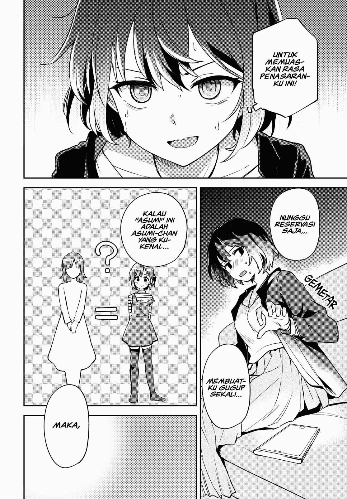 Asumi-chan wa Les Fuuzoku ni Kyoumi ga Arimasu! Chapter 5 - halaman 18
