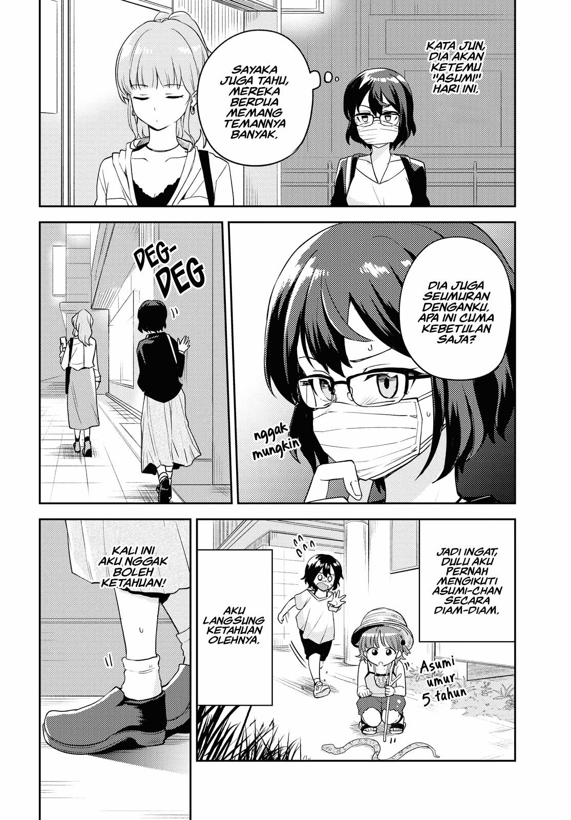 Asumi-chan wa Les Fuuzoku ni Kyoumi ga Arimasu! Chapter 5 - halaman 20