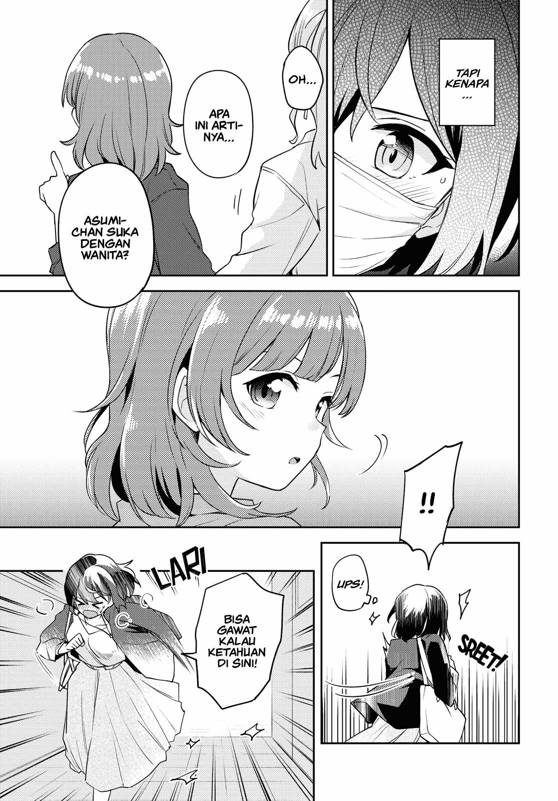Asumi-chan wa Les Fuuzoku ni Kyoumi ga Arimasu! Chapter 5 - halaman 25