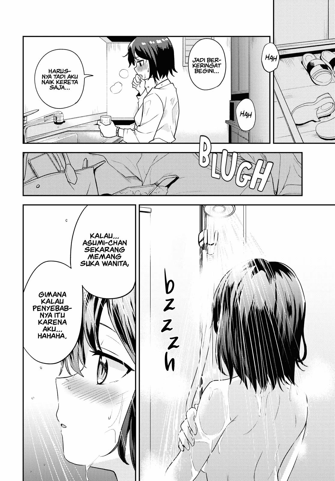 Asumi-chan wa Les Fuuzoku ni Kyoumi ga Arimasu! Chapter 5 - halaman 26