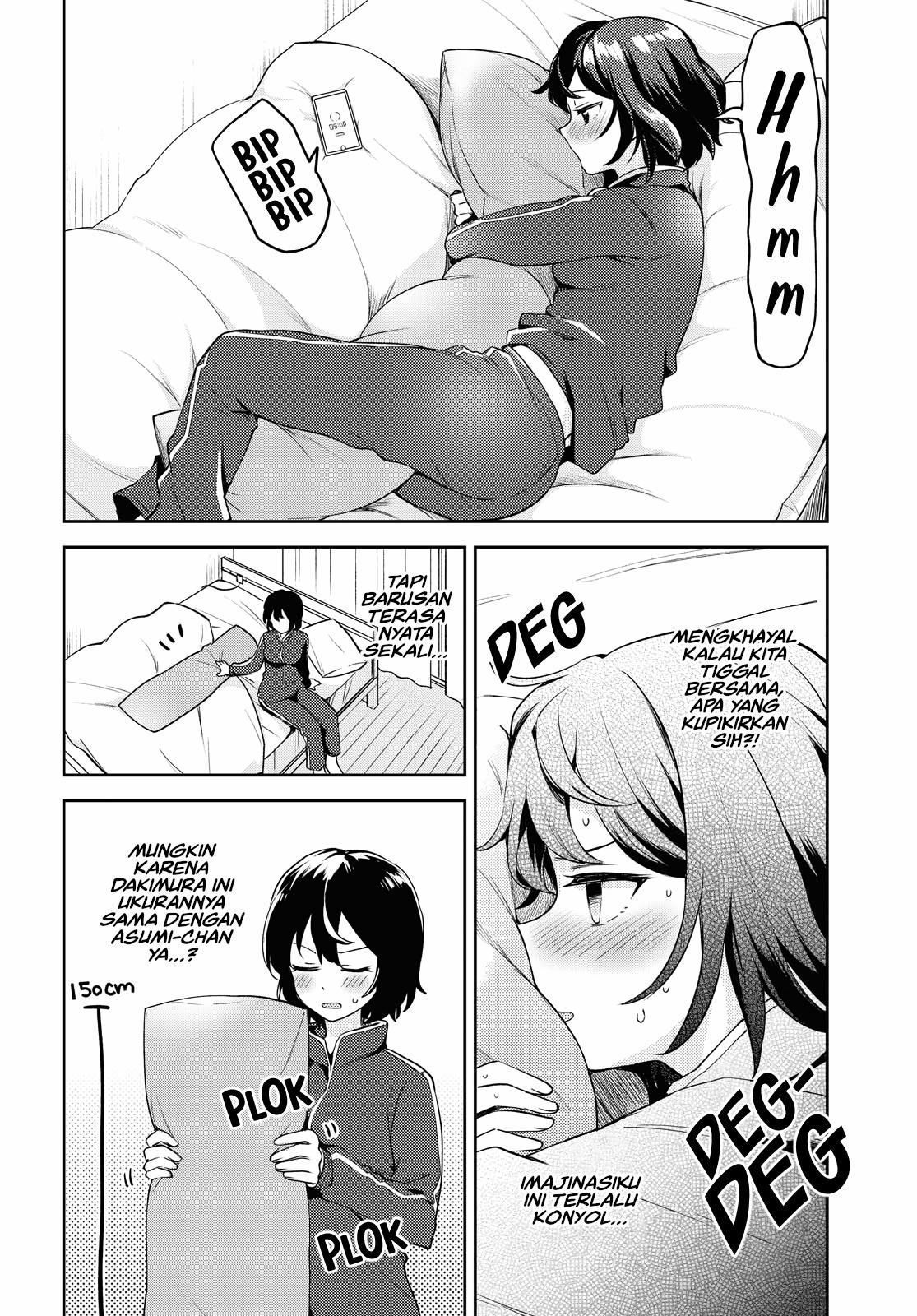 Asumi-chan wa Les Fuuzoku ni Kyoumi ga Arimasu! Chapter 5 - halaman 6
