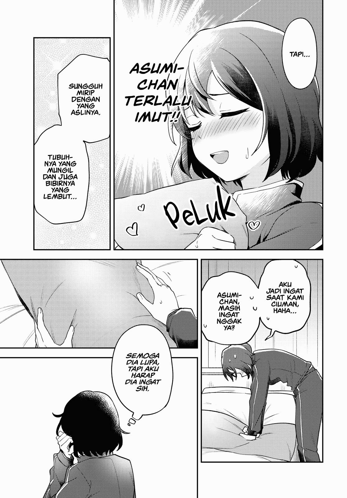 Asumi-chan wa Les Fuuzoku ni Kyoumi ga Arimasu! Chapter 5 - halaman 7