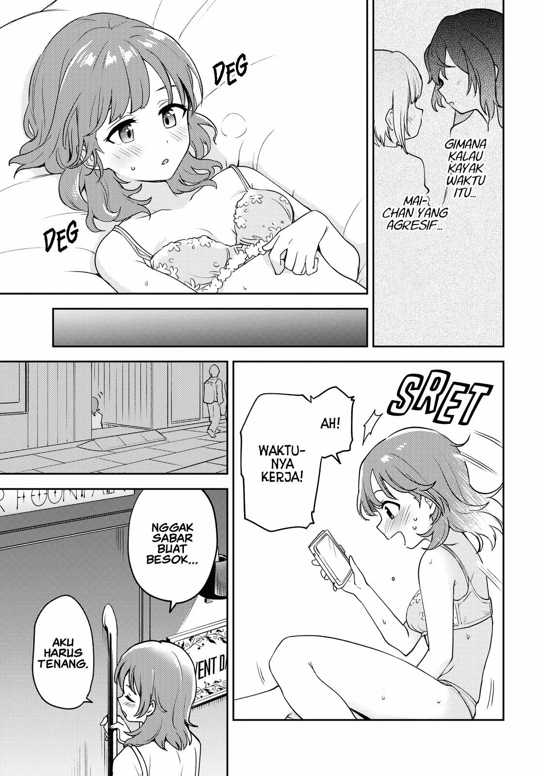 Asumi-chan wa Les Fuuzoku ni Kyoumi ga Arimasu! Chapter 6 - halaman 11