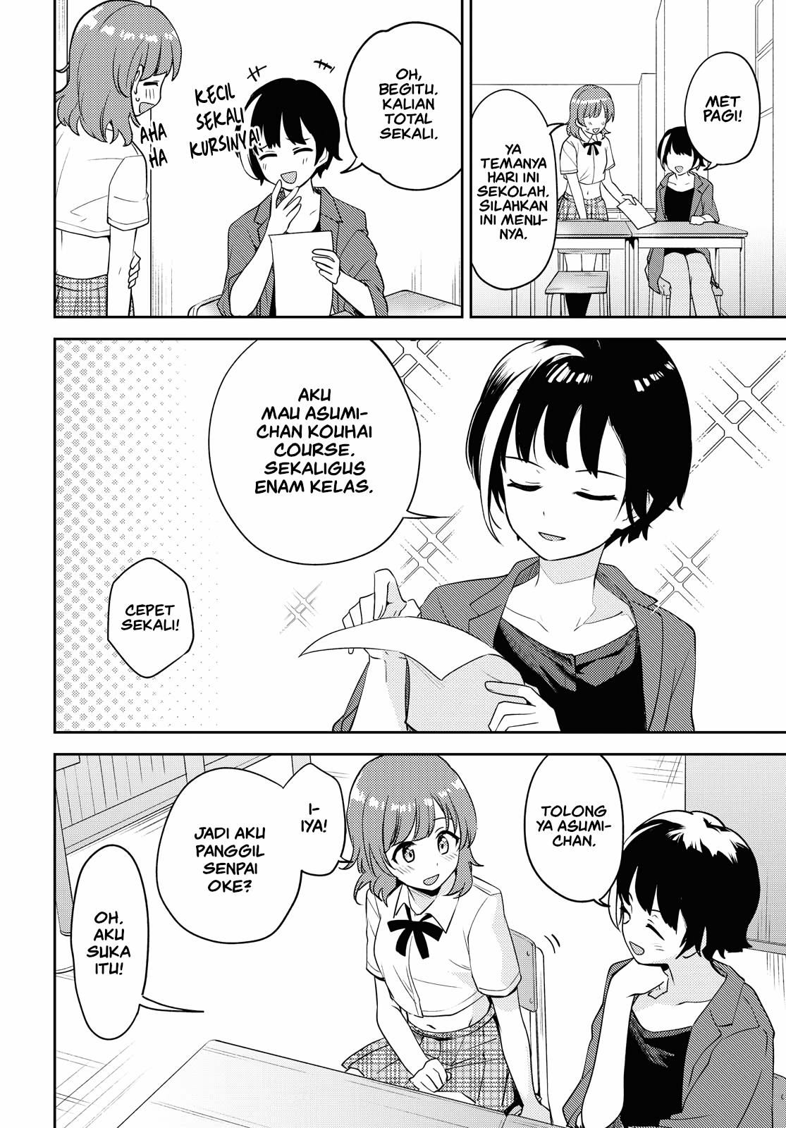 Asumi-chan wa Les Fuuzoku ni Kyoumi ga Arimasu! Chapter 6 - halaman 16