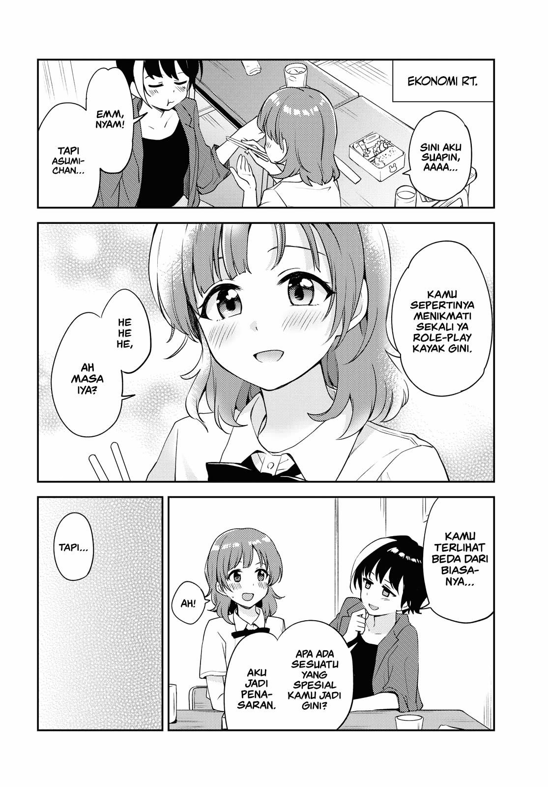 Asumi-chan wa Les Fuuzoku ni Kyoumi ga Arimasu! Chapter 6 - halaman 18