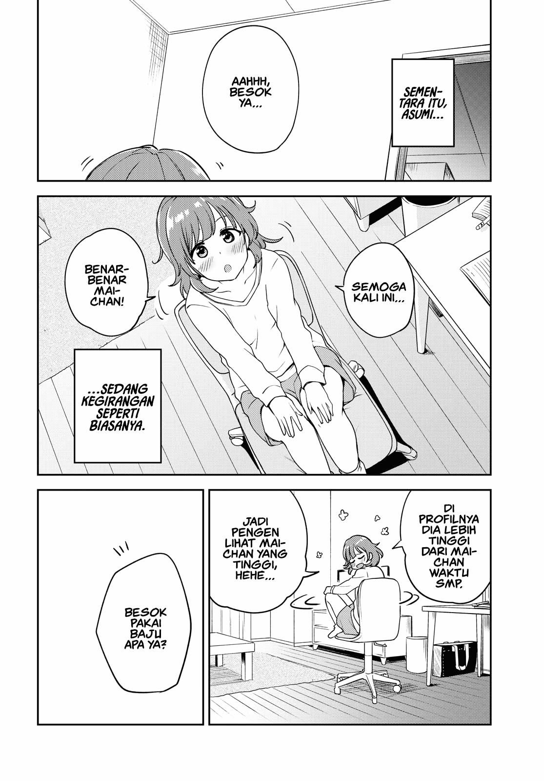 Asumi-chan wa Les Fuuzoku ni Kyoumi ga Arimasu! Chapter 6 - halaman 8