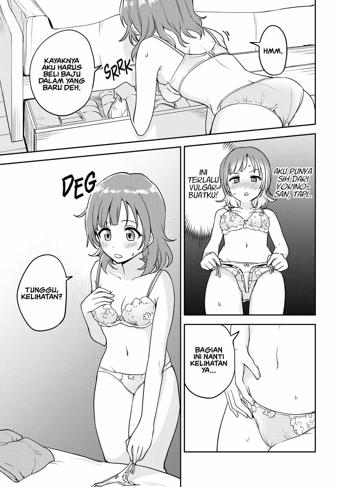 Asumi-chan wa Les Fuuzoku ni Kyoumi ga Arimasu! Chapter 6 - halaman 9