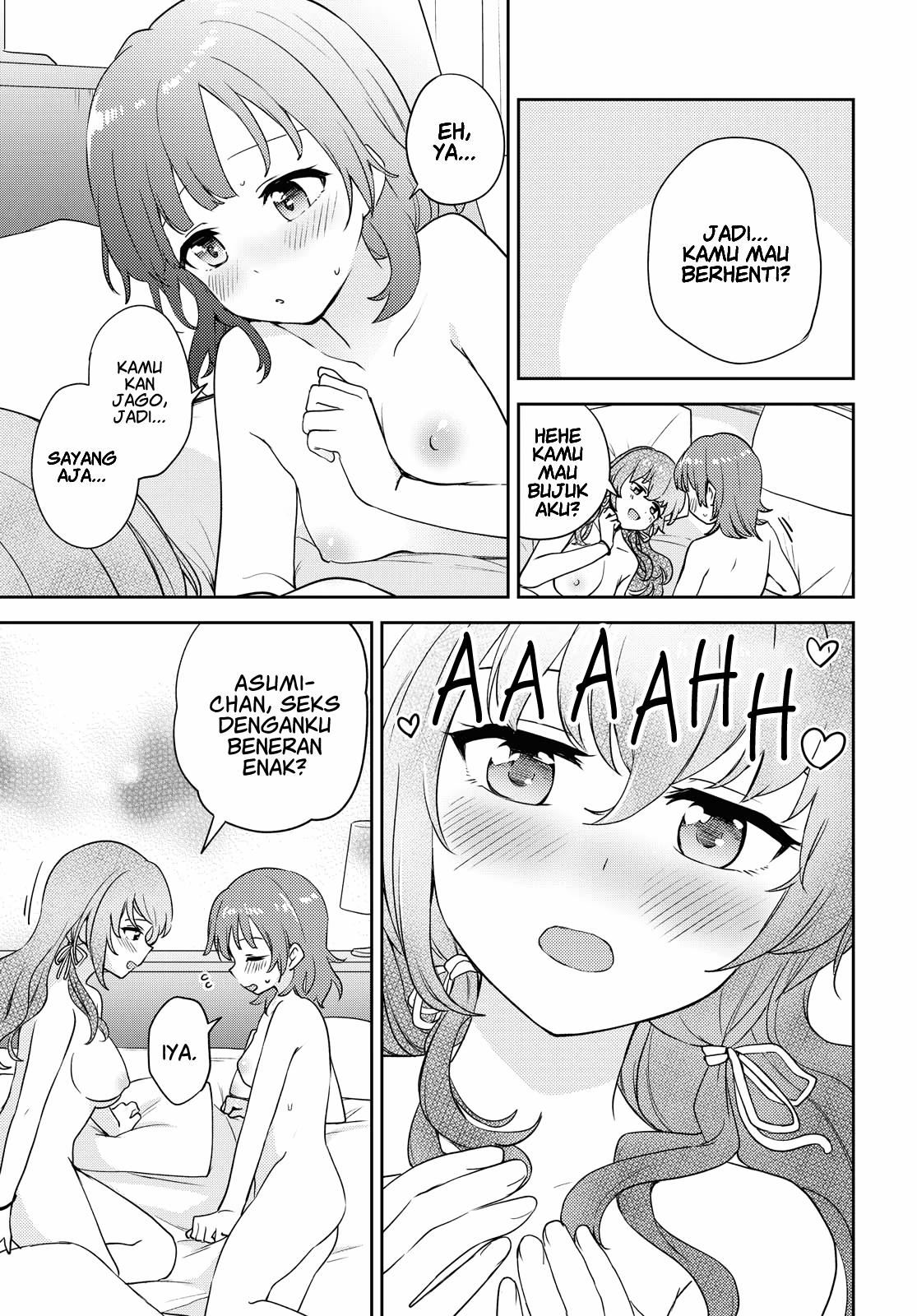 Asumi-chan wa Les Fuuzoku ni Kyoumi ga Arimasu! Chapter 7 - halaman 27