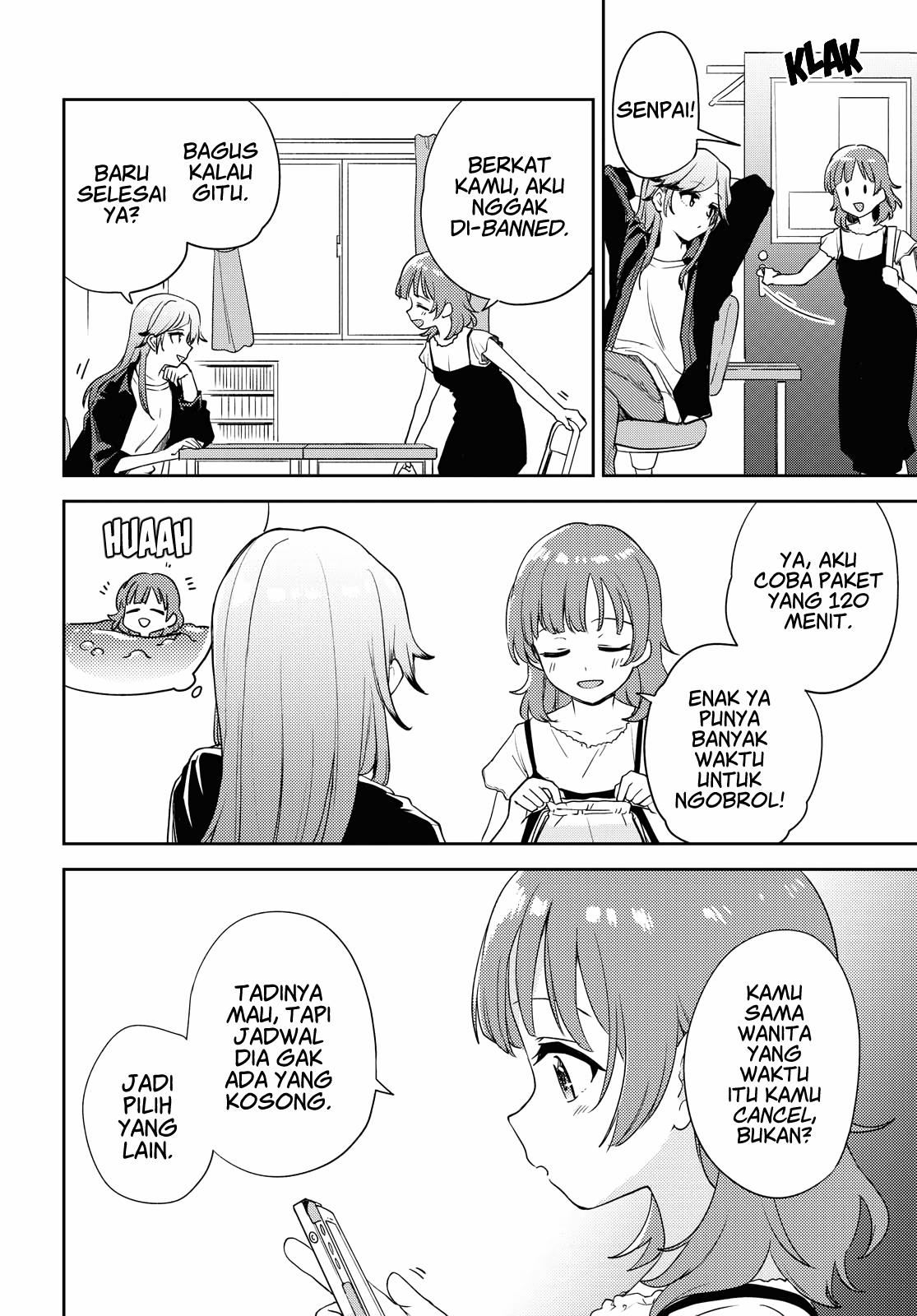 Asumi-chan wa Les Fuuzoku ni Kyoumi ga Arimasu! Chapter 7 - halaman 32