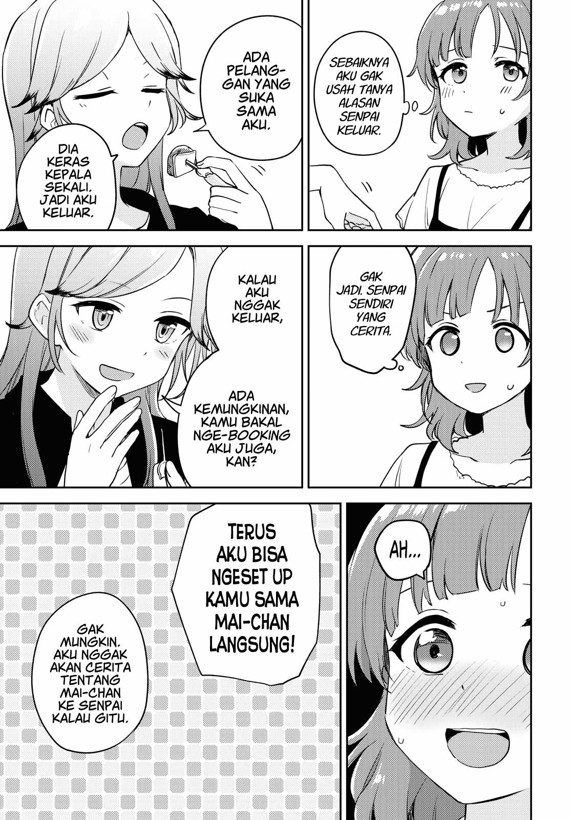Asumi-chan wa Les Fuuzoku ni Kyoumi ga Arimasu! Chapter 7 - halaman 35