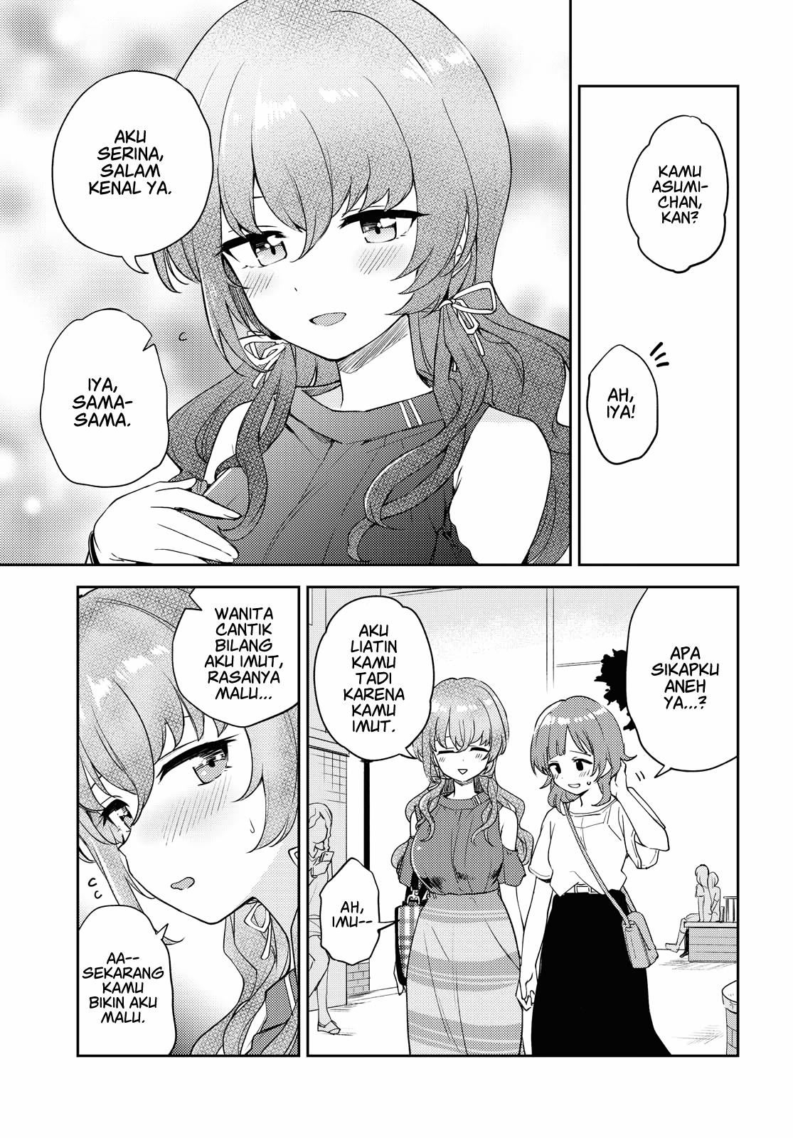 Asumi-chan wa Les Fuuzoku ni Kyoumi ga Arimasu! Chapter 7 - halaman 9