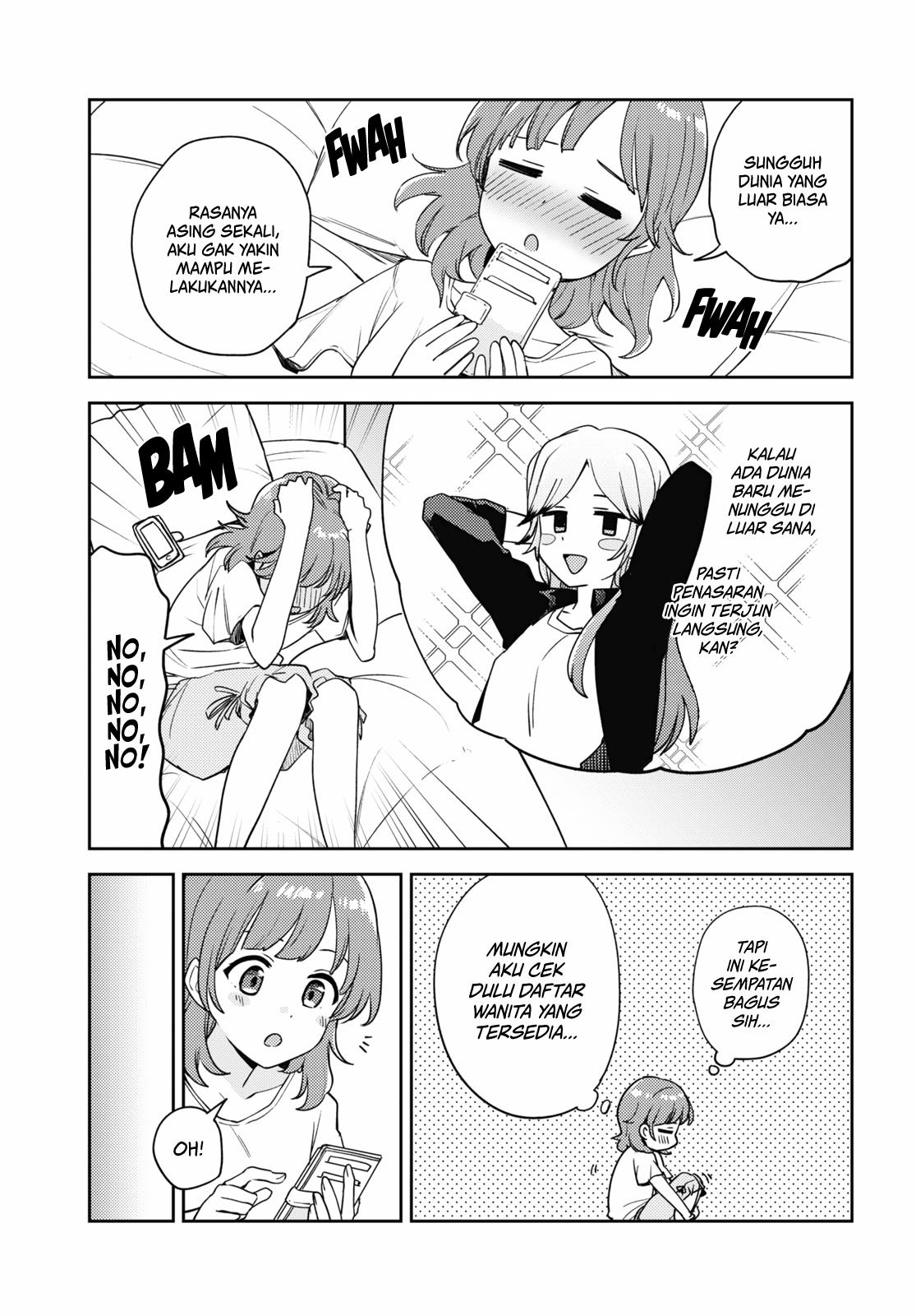 Asumi-chan wa Les Fuuzoku ni Kyoumi ga Arimasu! Chapter 8 - halaman 10