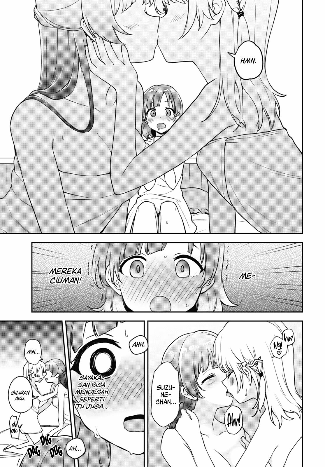 Asumi-chan wa Les Fuuzoku ni Kyoumi ga Arimasu! Chapter 8 - halaman 18