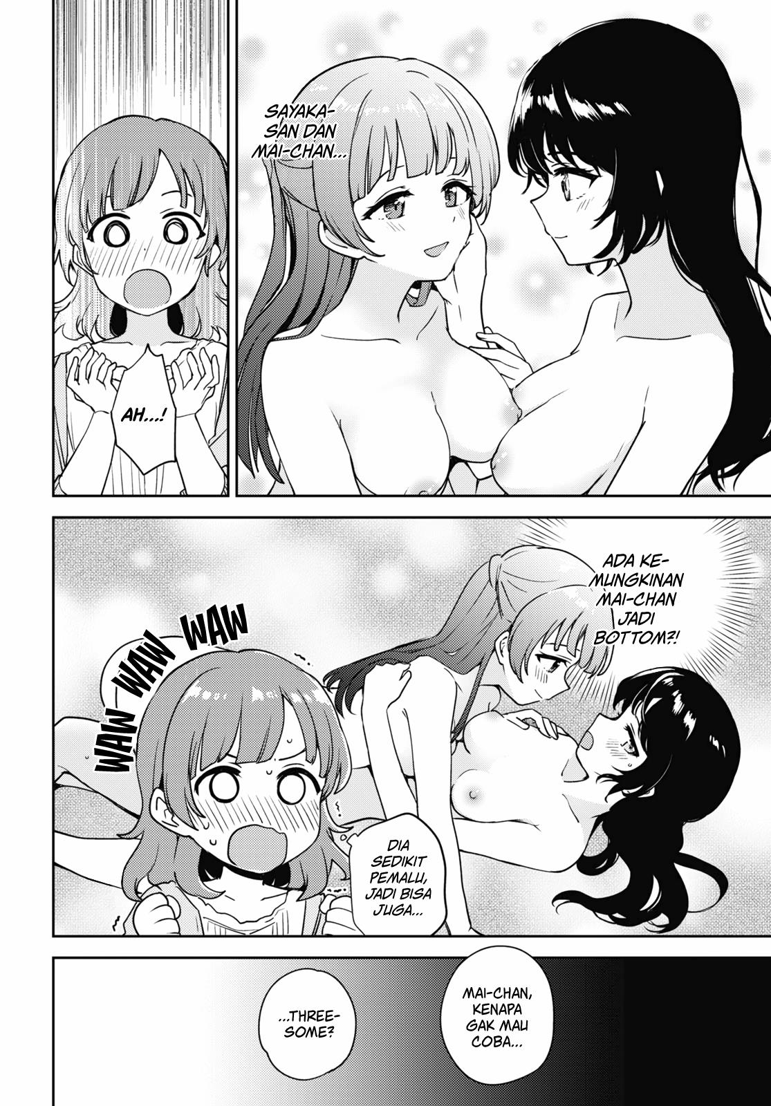 Asumi-chan wa Les Fuuzoku ni Kyoumi ga Arimasu! Chapter 8 - halaman 35