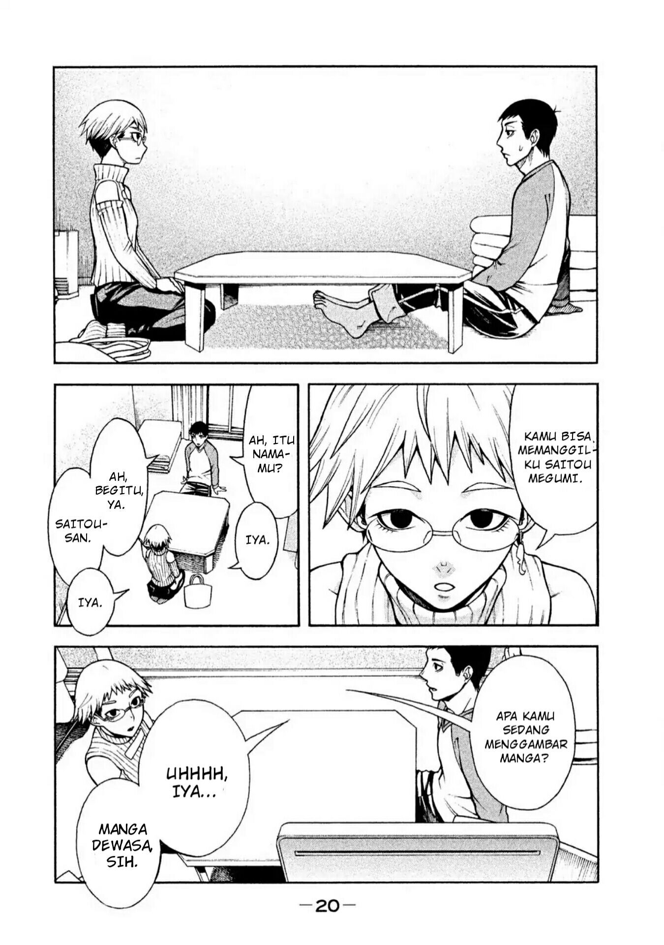 Asuperu Kanojo Chapter 1 - halaman 20