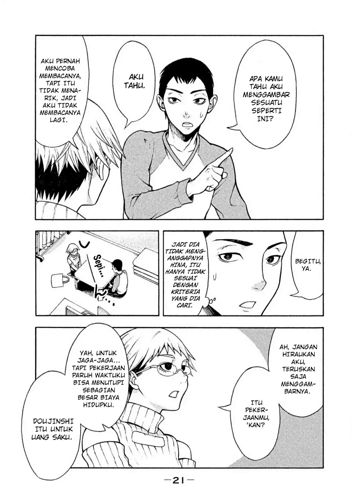 Asuperu Kanojo Chapter 1 - halaman 21