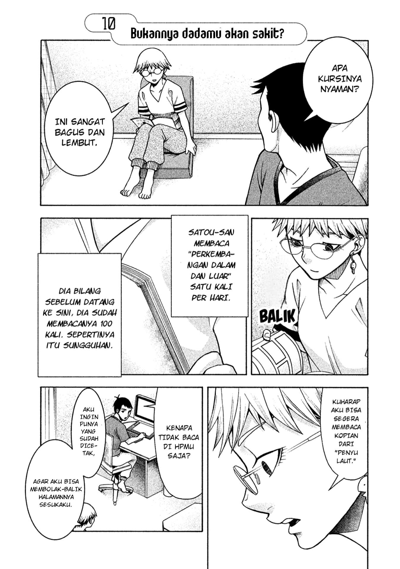 Asuperu Kanojo Chapter 10 - halaman 2