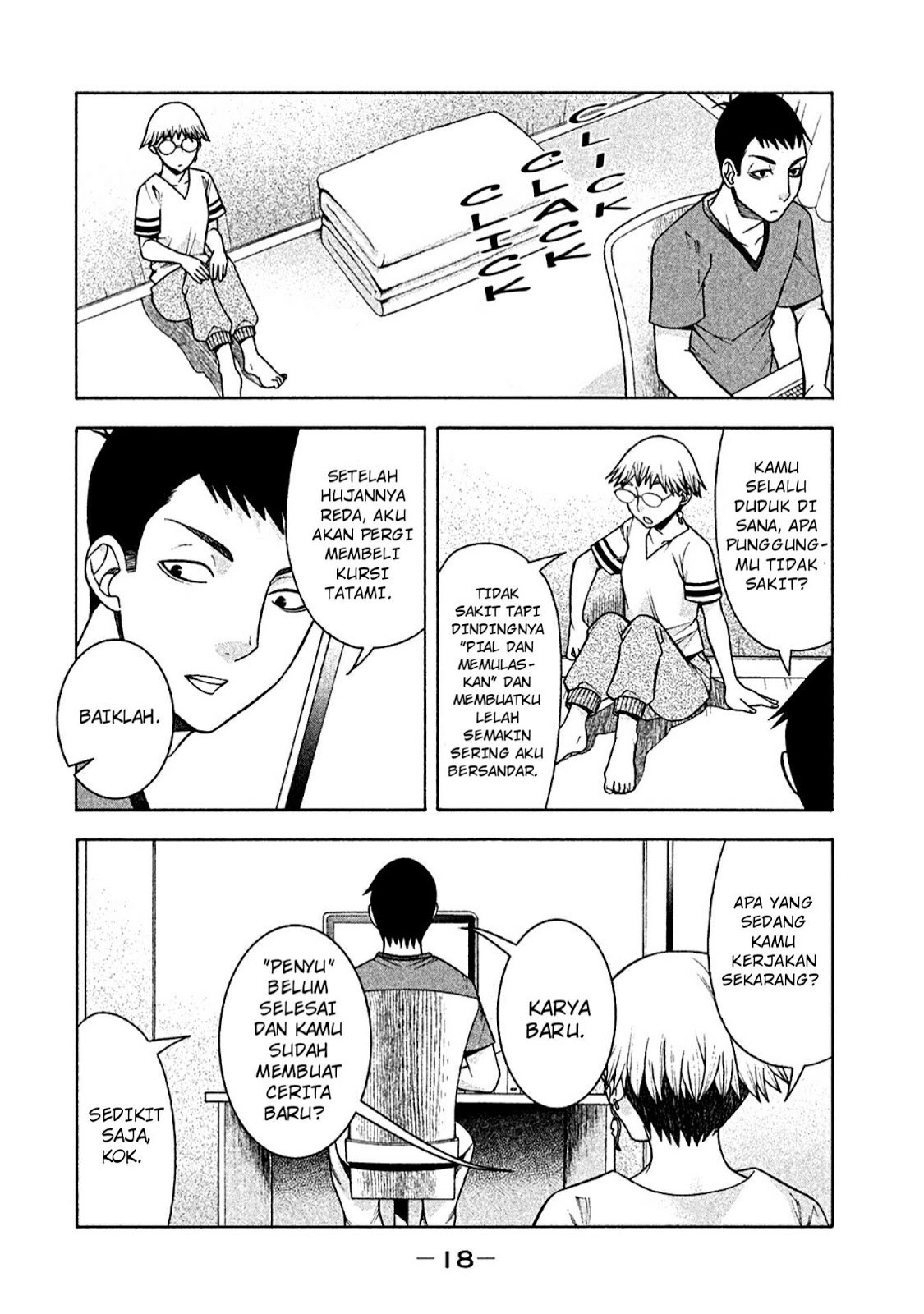 Asuperu Kanojo Chapter 9 - halaman 18
