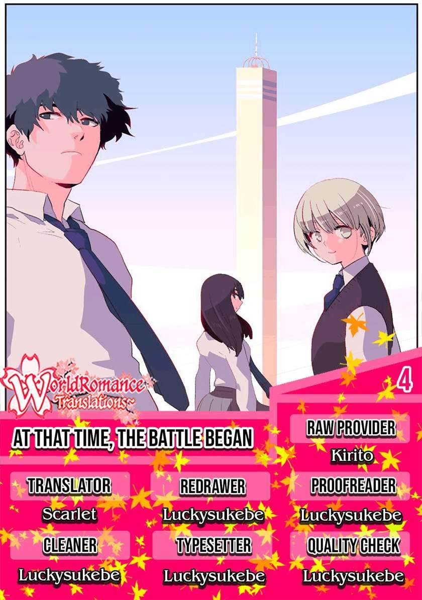 At That Time, The Battle Began Chapter 4 - halaman 1
