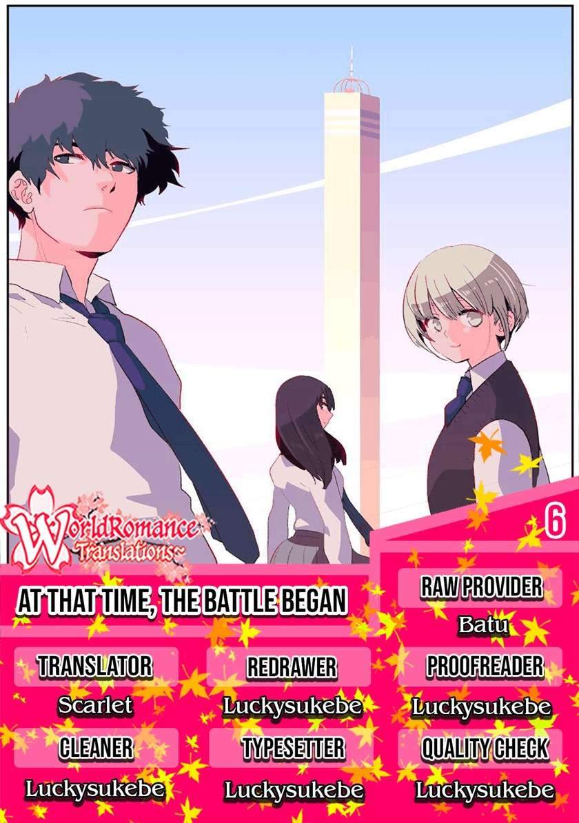 At That Time, The Battle Began Chapter 6 - halaman 1