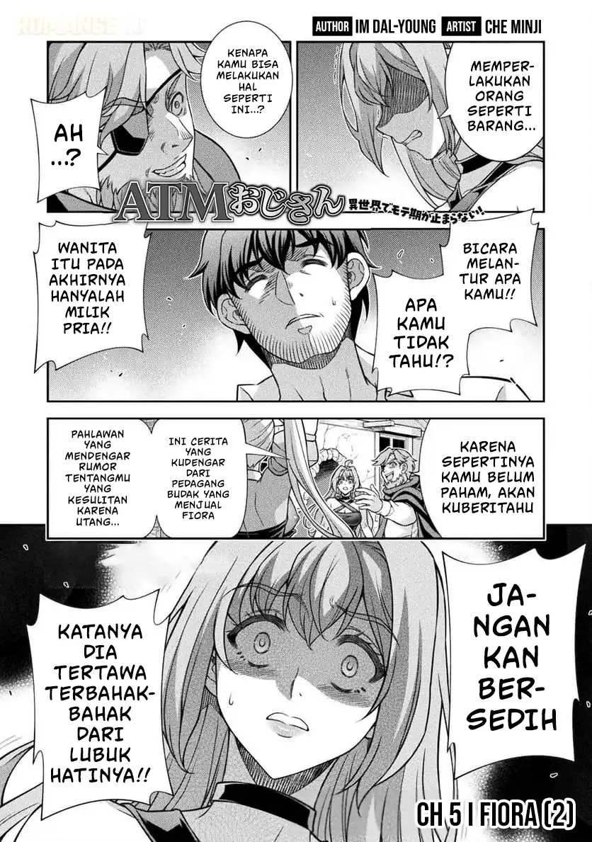 ATM Ojisan: Isekai de Moteki ga Tomaranai! Chapter 5 - halaman 2