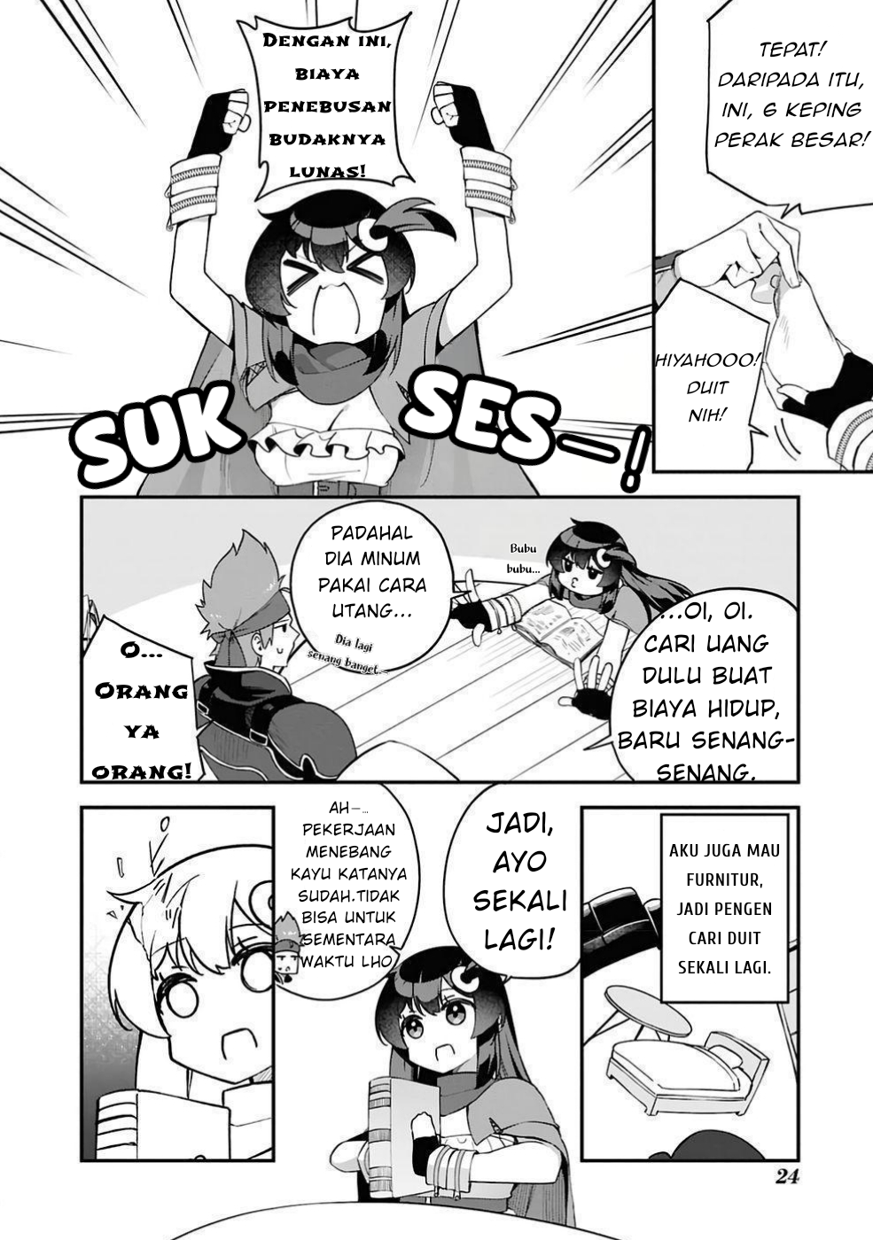 Ato wa Gojiyuu ni Douzo! Tutorial de Kamisama ga Last Boss Taoshichatta node, Watashi wa Suki Houdai Ikiteiku Chapter 10 - halaman 9