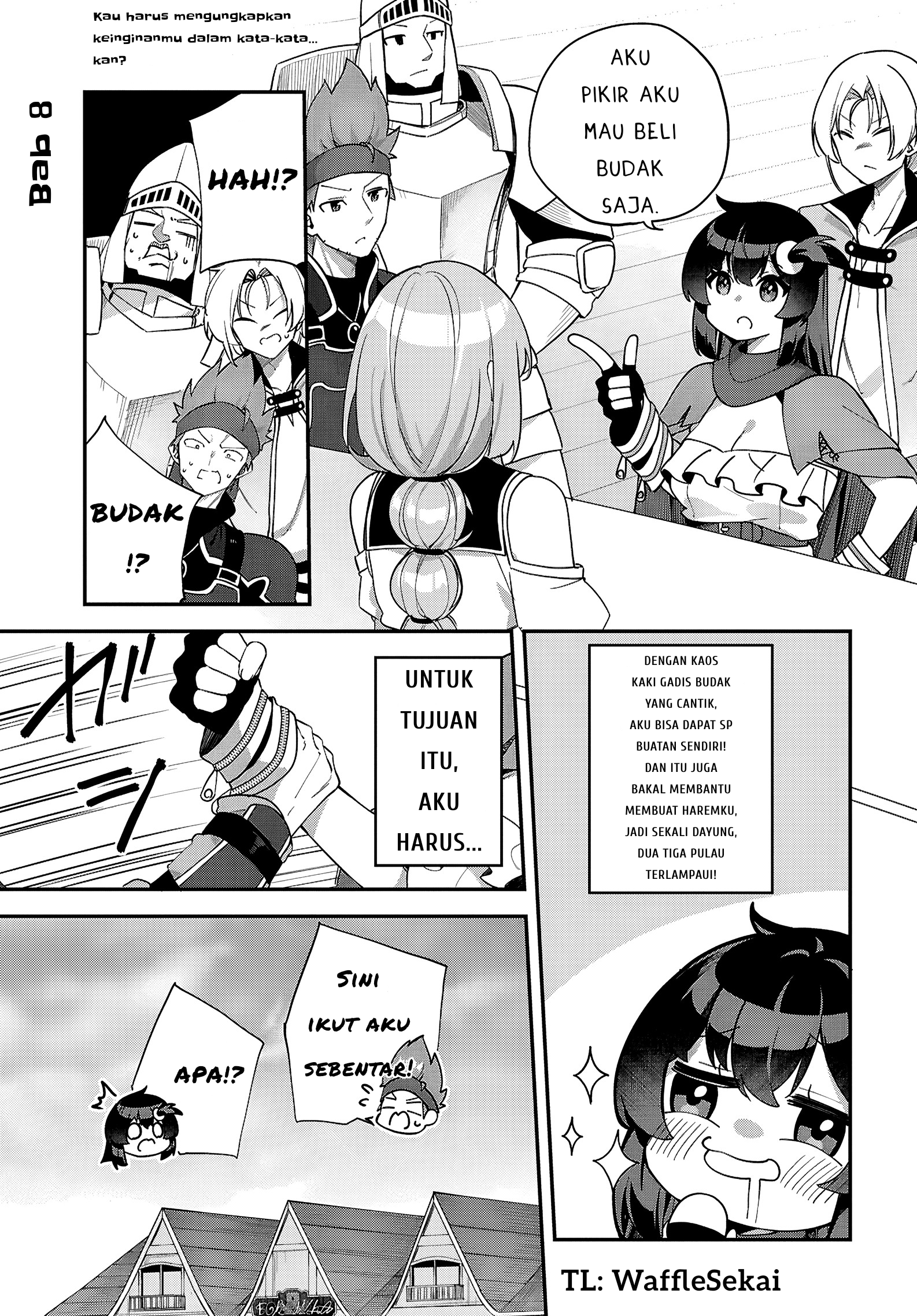 Ato wa Gojiyuu ni Douzo! Tutorial de Kamisama ga Last Boss Taoshichatta node, Watashi wa Suki Houdai Ikiteiku Chapter 8 - halaman 1