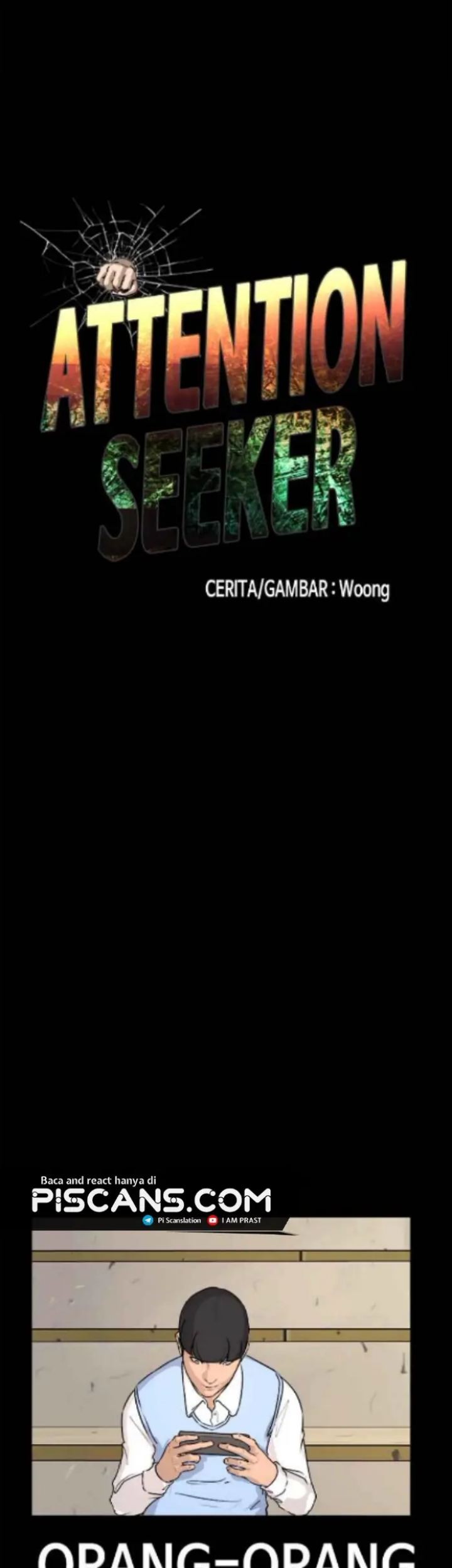 Attention Seeker Chapter 25 - halaman 1