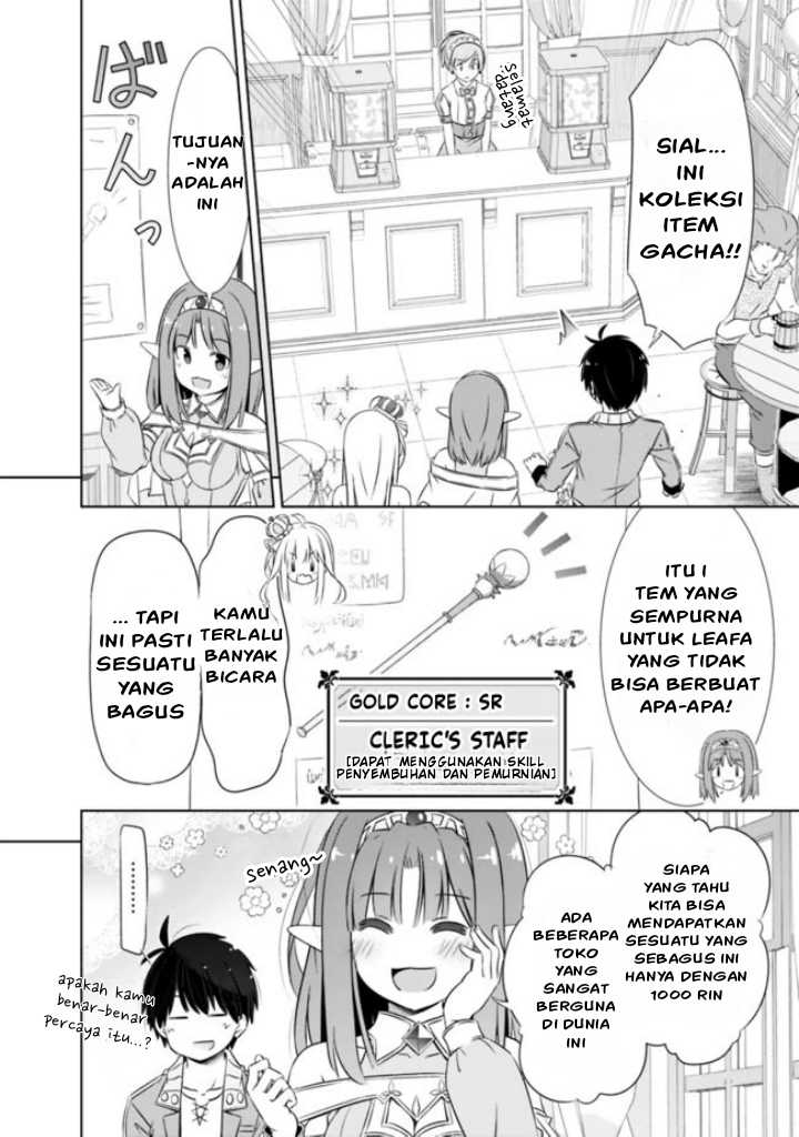 Attouteki Gacha Un De Isekai O Nariagaru! Chapter 14 - halaman 9