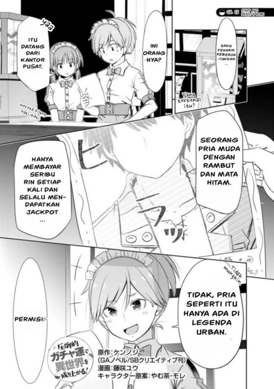 Attouteki Gacha Un De Isekai O Nariagaru! Chapter 15 - halaman 2