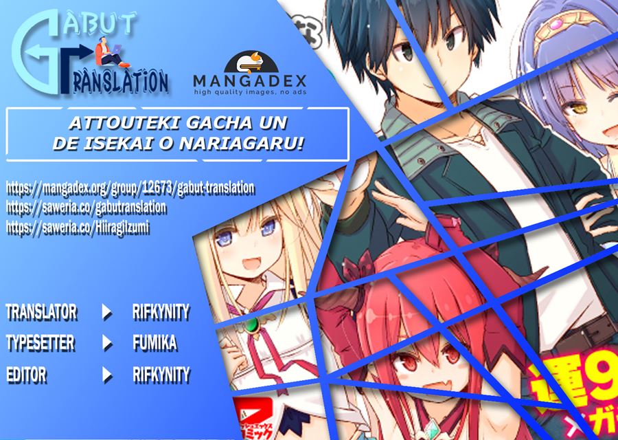 Attouteki Gacha Un De Isekai O Nariagaru! Chapter 7 - halaman 1
