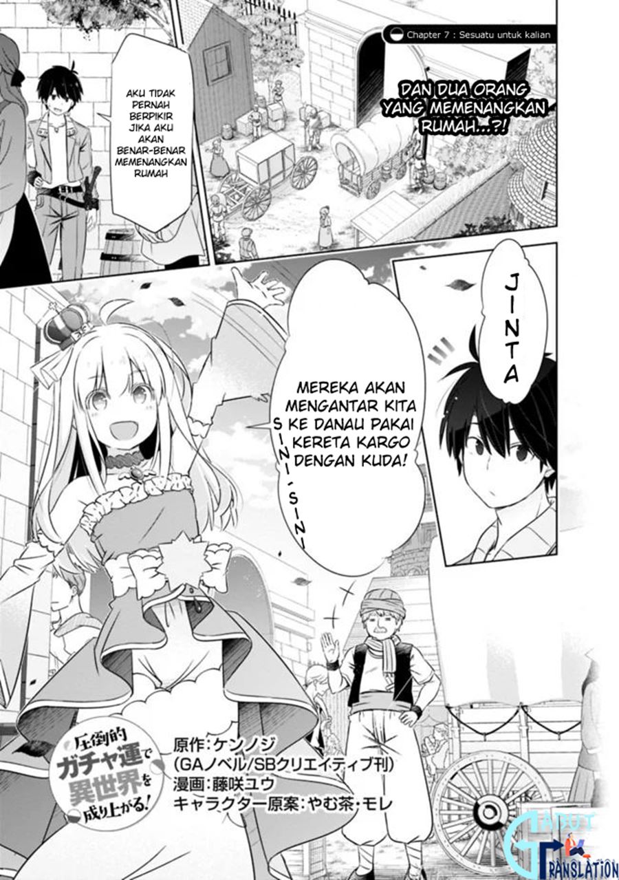 Attouteki Gacha Un De Isekai O Nariagaru! Chapter 7 - halaman 2