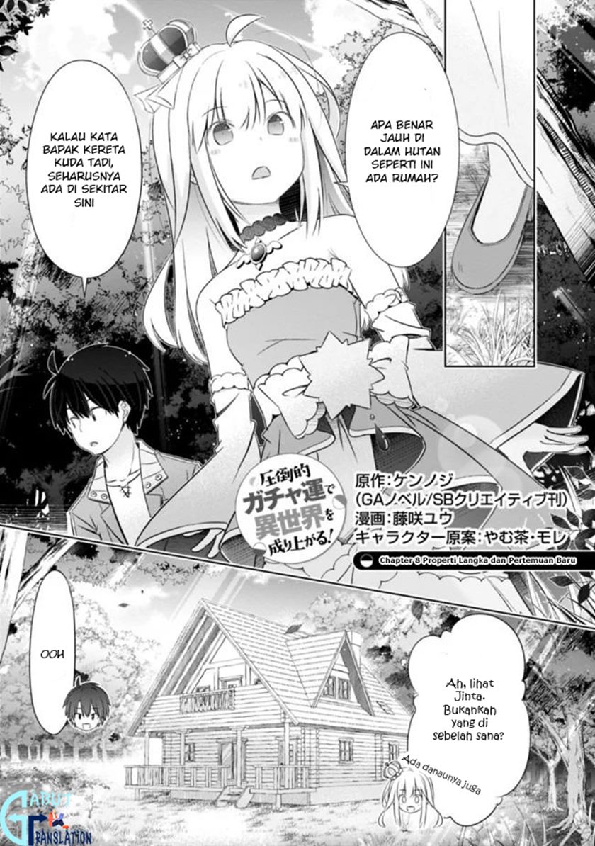 Attouteki Gacha Un De Isekai O Nariagaru! Chapter 8 - halaman 3