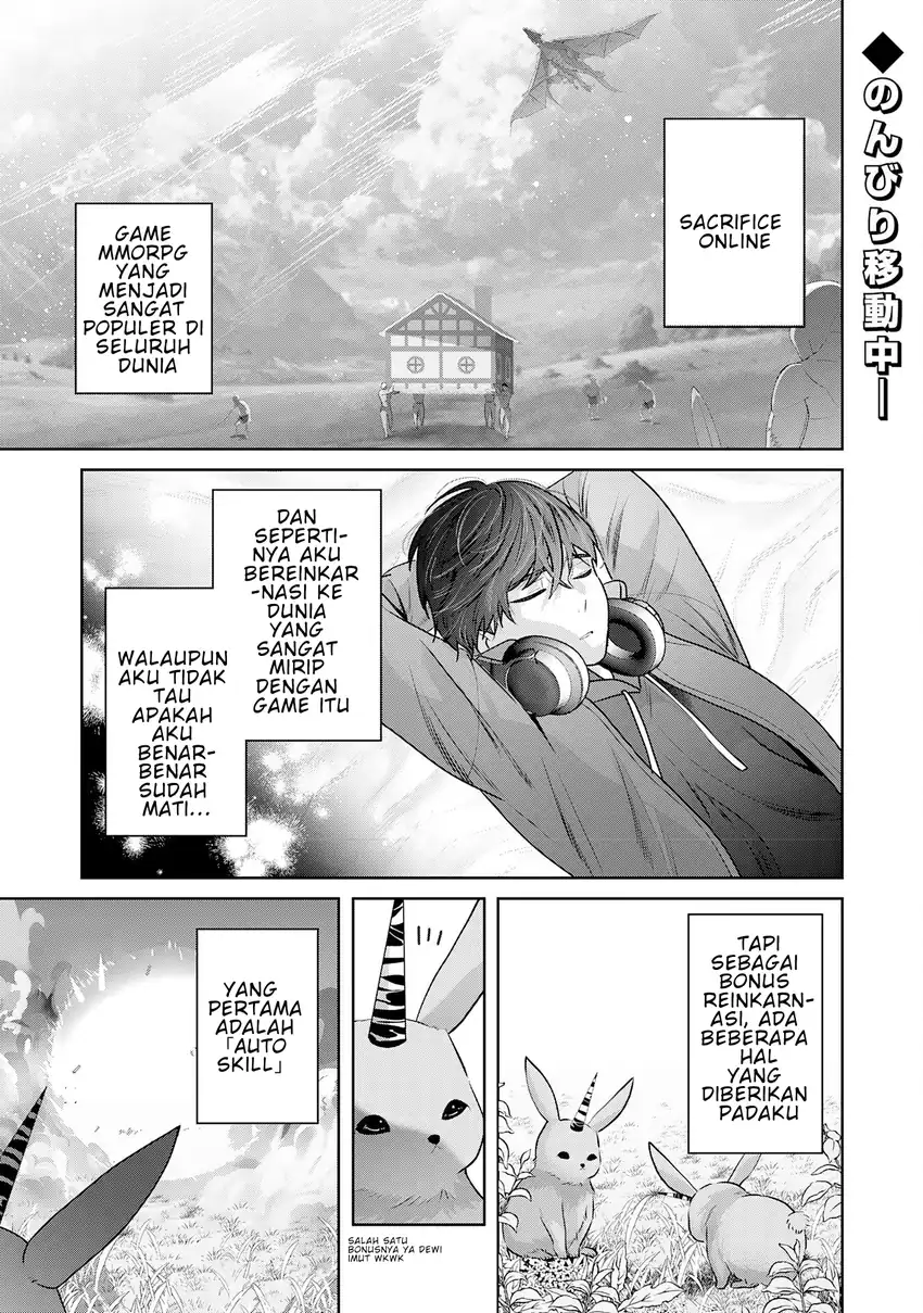 Auto Skill de Ore dake Chousoku Level Up: Megami ga Michibiku Taida na Tenseisha no Sakutto Isekai Kouryaku Chapter 2 - halaman 2