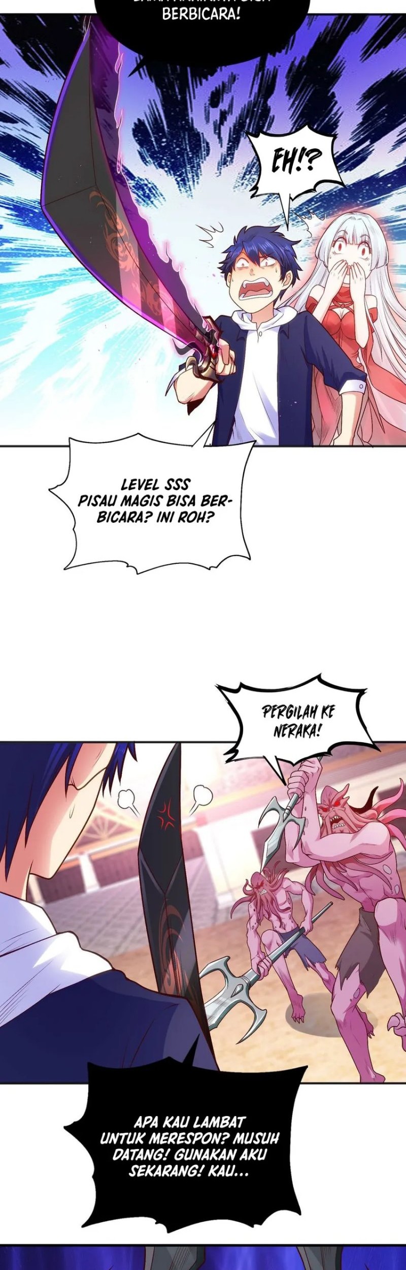 Awakening SSS-Rank Skill After A Kiss Chapter 48 - halaman 34